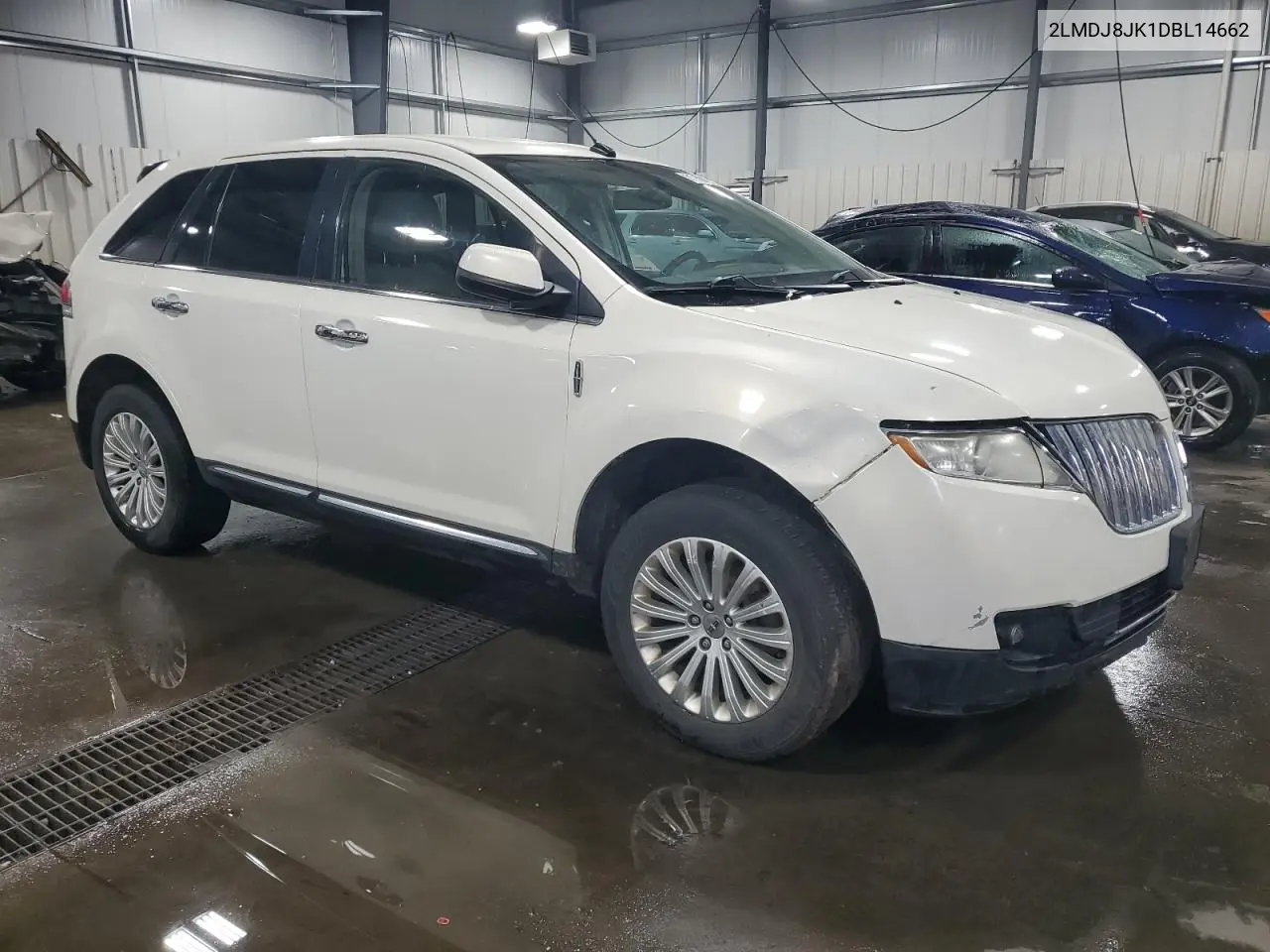 2013 Lincoln Mkx VIN: 2LMDJ8JK1DBL14662 Lot: 61760985
