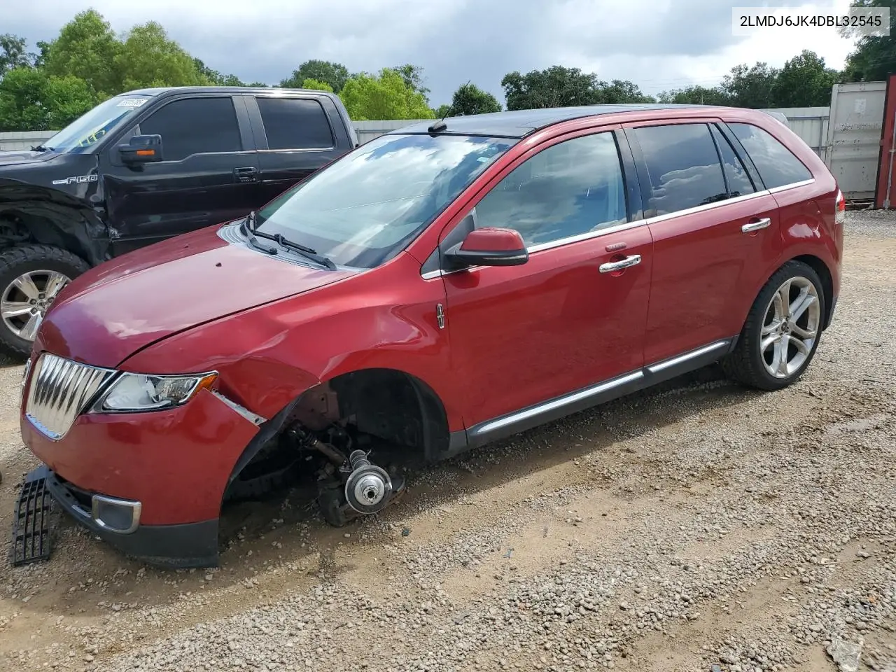 2013 Lincoln Mkx VIN: 2LMDJ6JK4DBL32545 Lot: 61903975