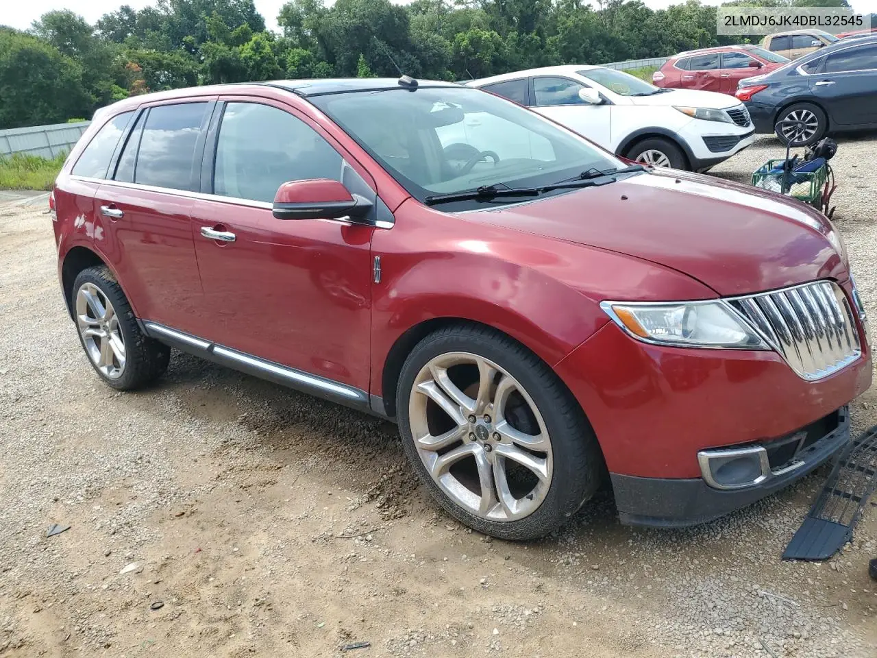 2013 Lincoln Mkx VIN: 2LMDJ6JK4DBL32545 Lot: 61903975