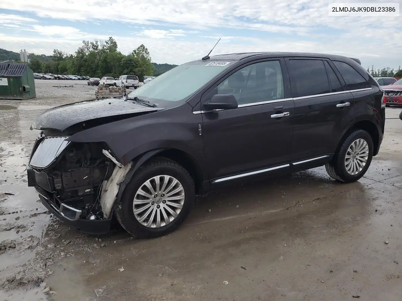2013 Lincoln Mkx VIN: 2LMDJ6JK9DBL23386 Lot: 62518495