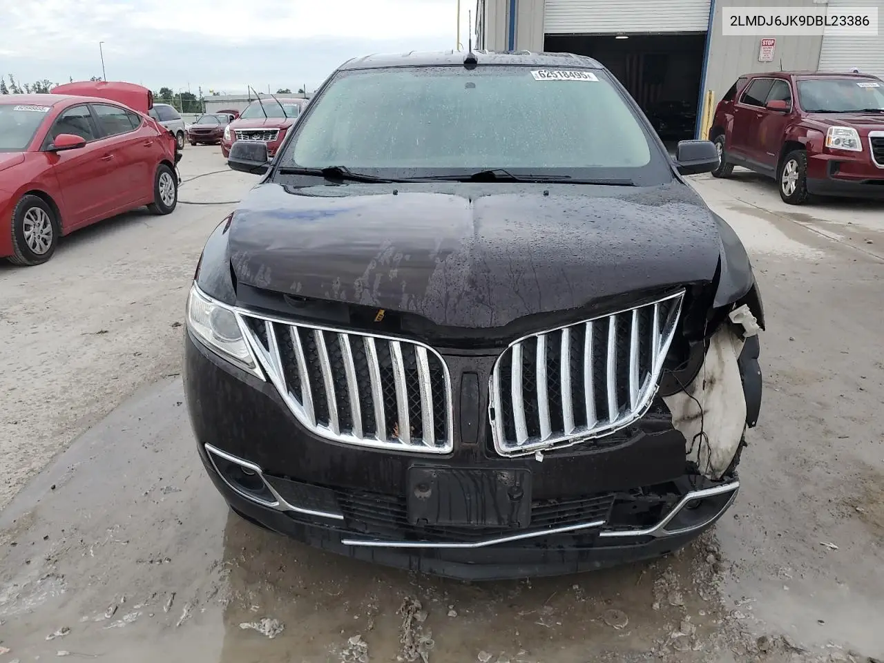 2013 Lincoln Mkx VIN: 2LMDJ6JK9DBL23386 Lot: 62518495