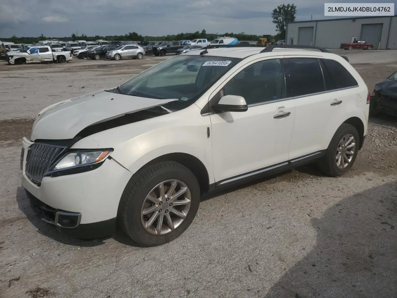 2013 Lincoln Mkx VIN: 2LMDJ6JK4DBL04762 Lot: 62641055