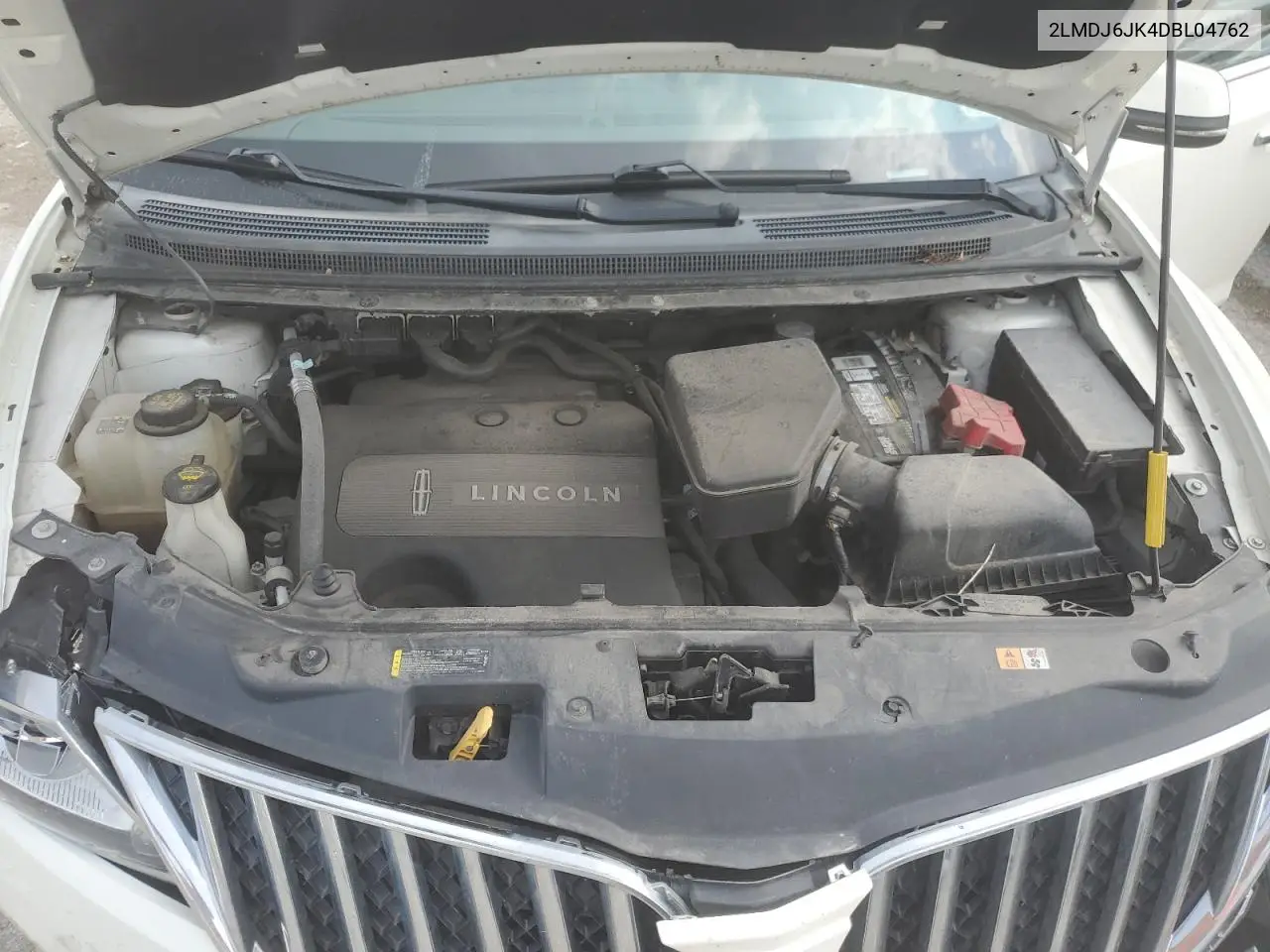 2013 Lincoln Mkx VIN: 2LMDJ6JK4DBL04762 Lot: 62641055
