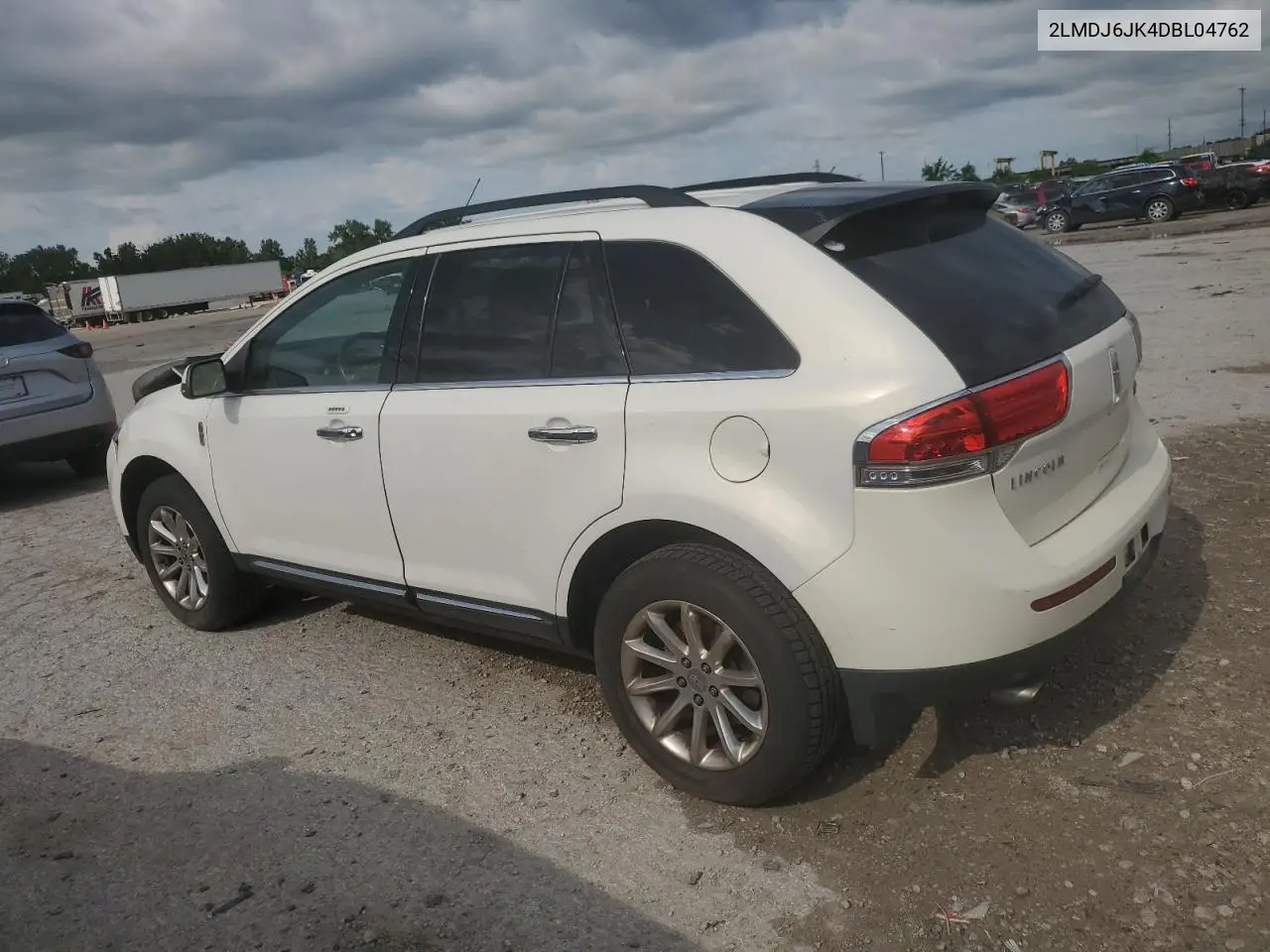 2013 Lincoln Mkx VIN: 2LMDJ6JK4DBL04762 Lot: 62641055
