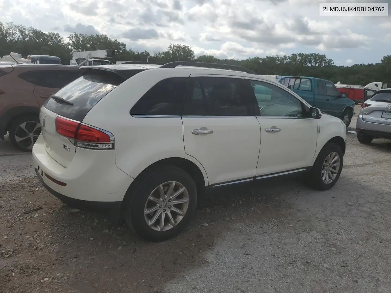 2013 Lincoln Mkx VIN: 2LMDJ6JK4DBL04762 Lot: 62641055
