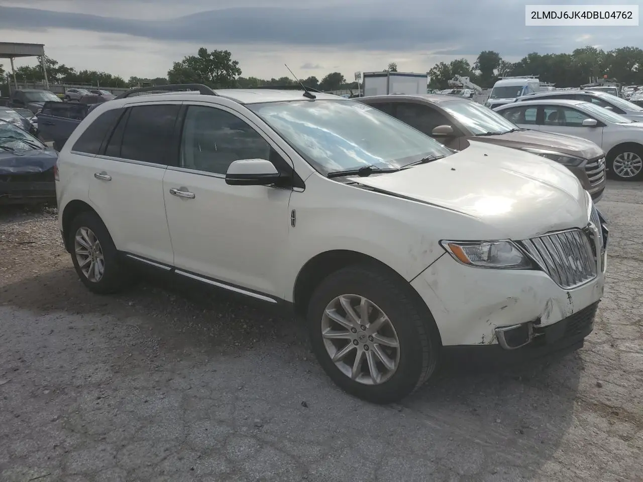 2013 Lincoln Mkx VIN: 2LMDJ6JK4DBL04762 Lot: 62641055
