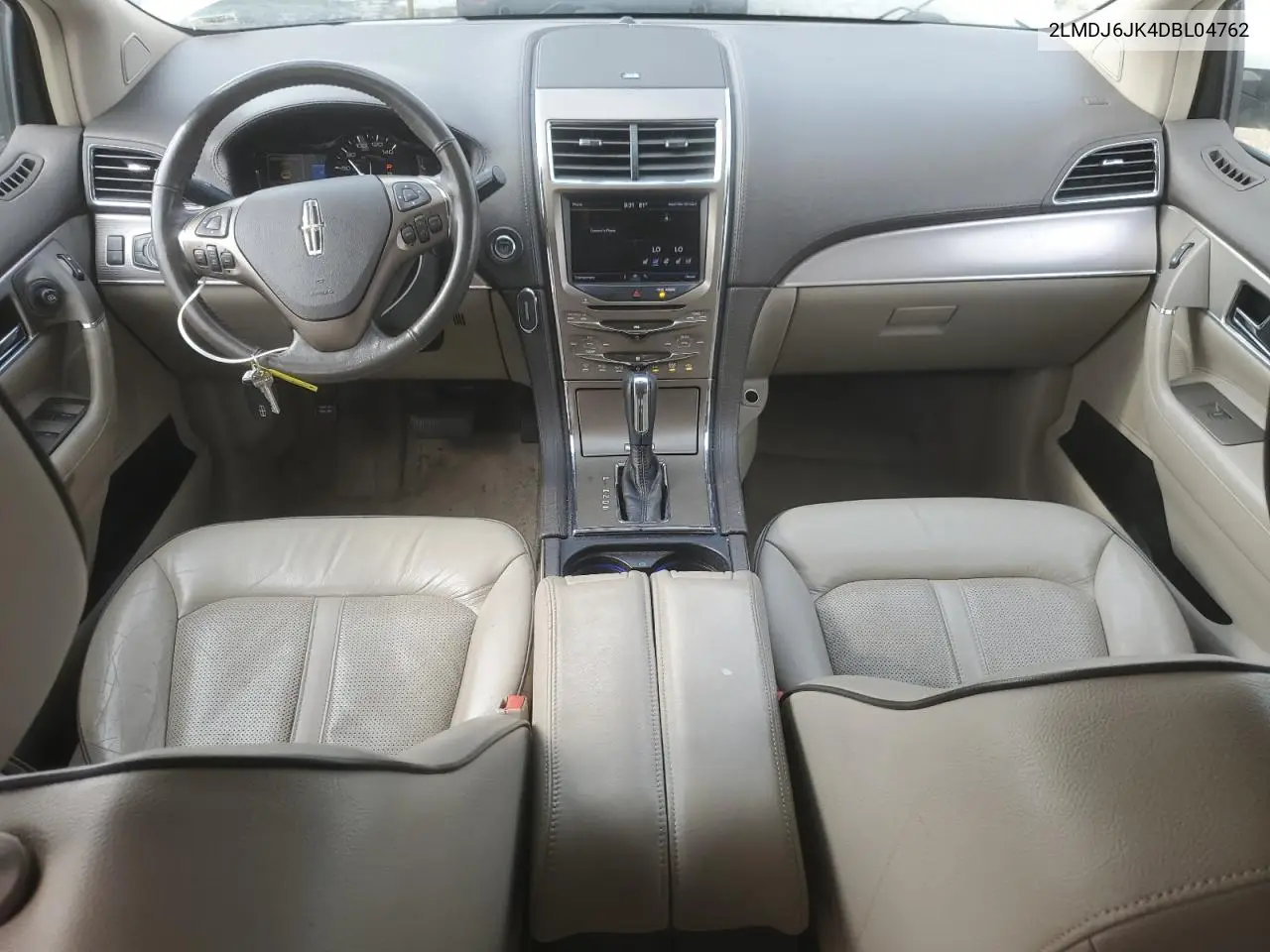 2013 Lincoln Mkx VIN: 2LMDJ6JK4DBL04762 Lot: 62641055