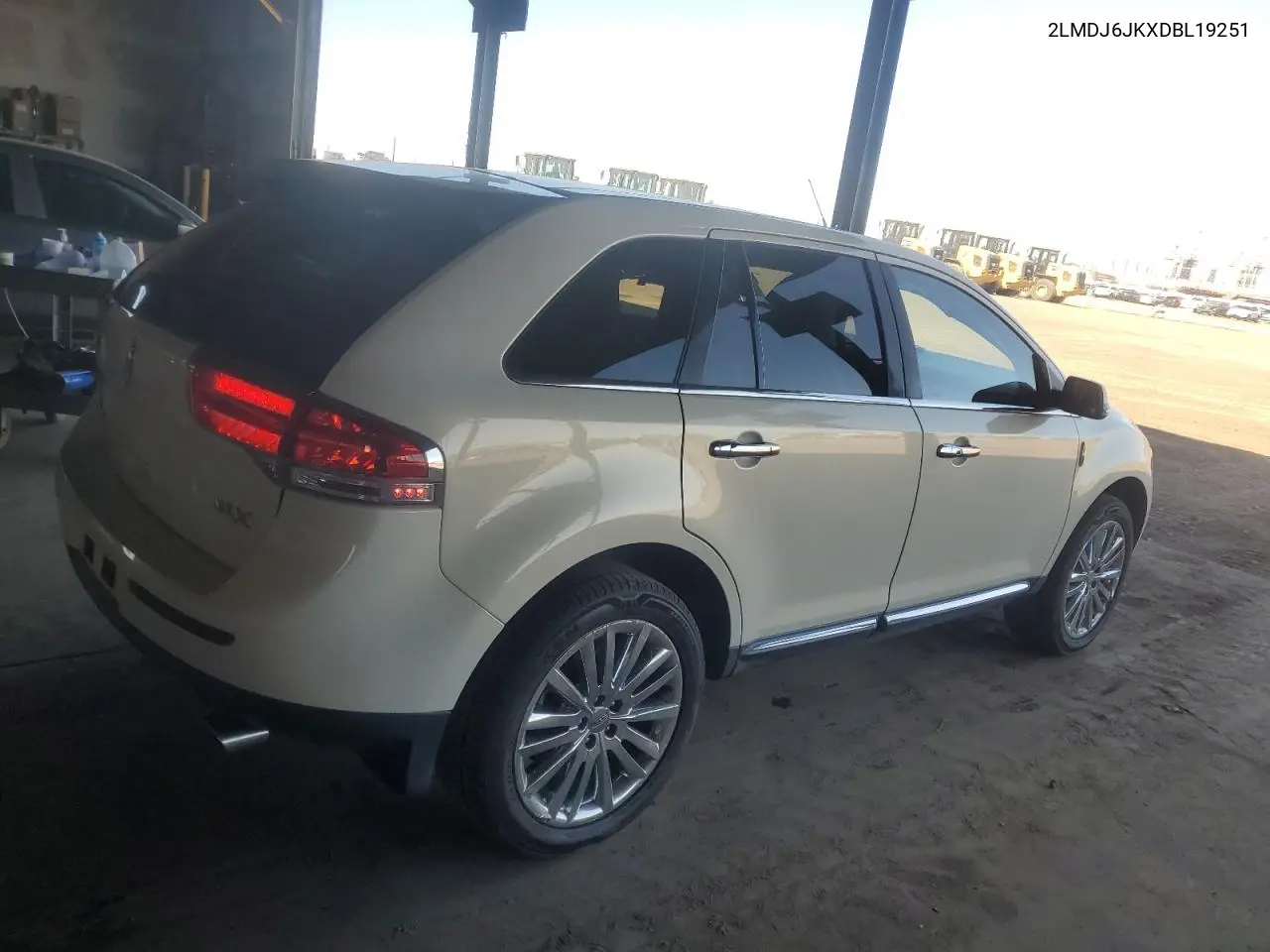 2013 Lincoln Mkx VIN: 2LMDJ6JKXDBL19251 Lot: 62967315
