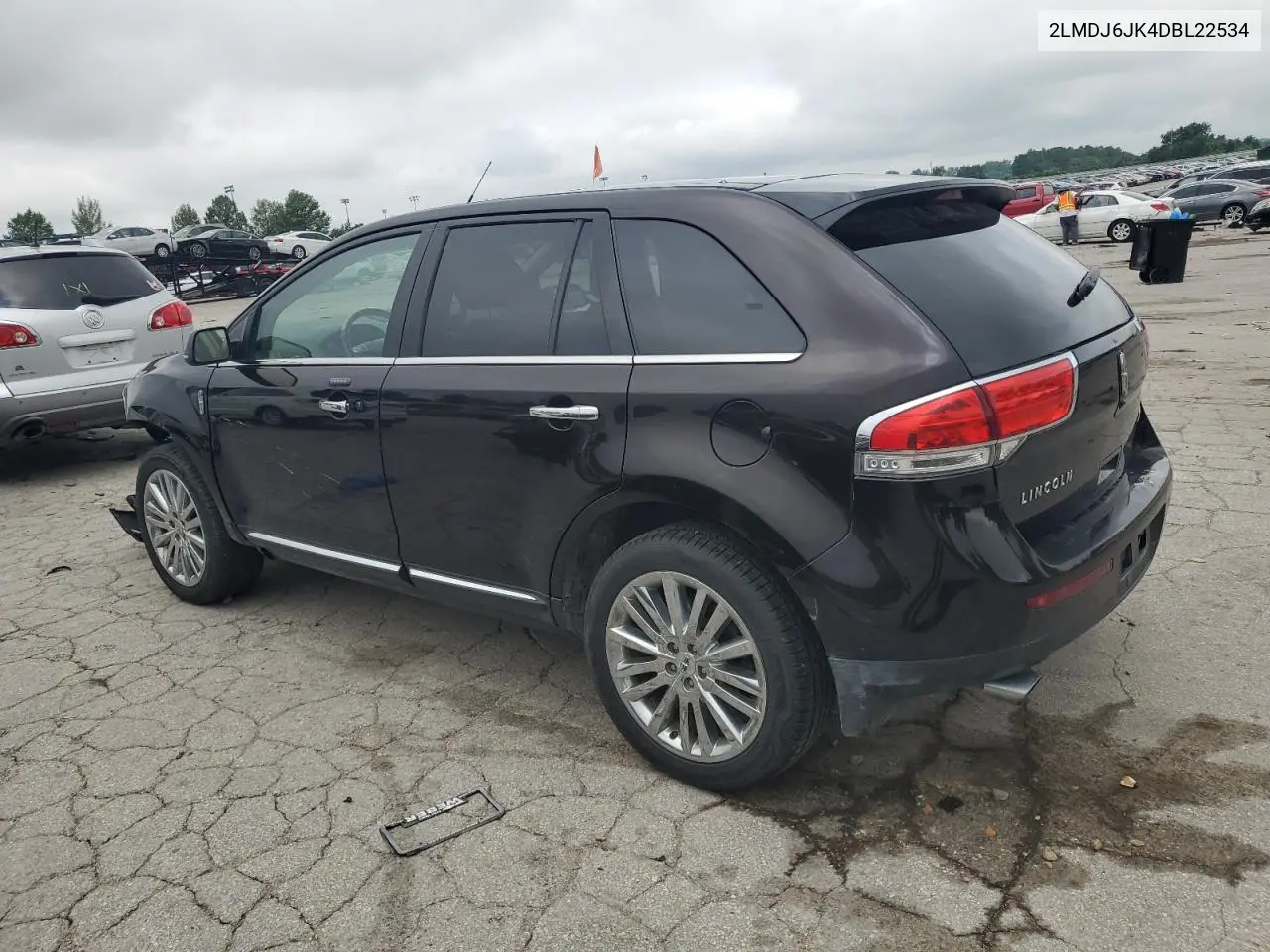 2013 Lincoln Mkx VIN: 2LMDJ6JK4DBL22534 Lot: 64796635