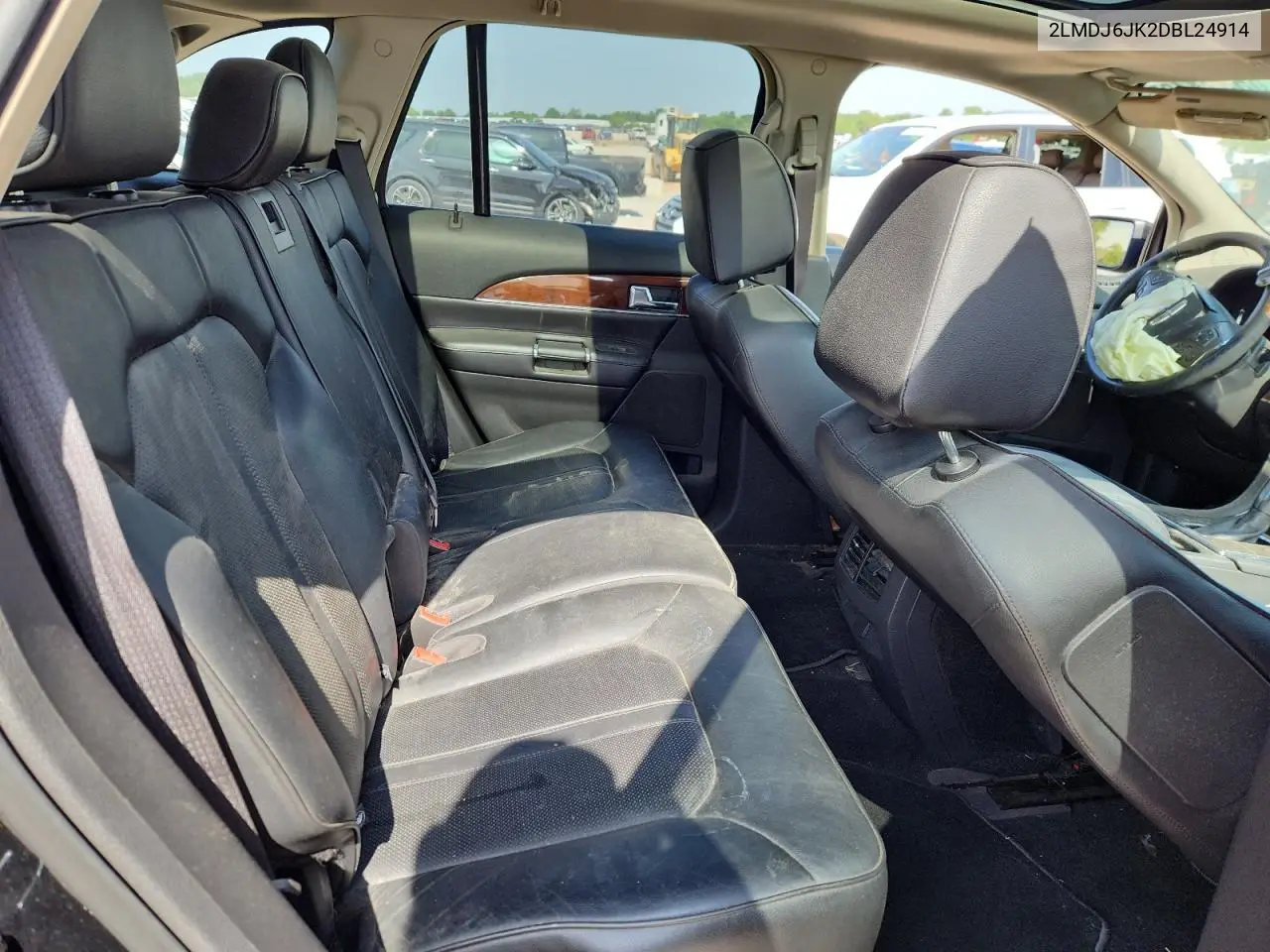 2013 Lincoln Mkx VIN: 2LMDJ6JK2DBL24914 Lot: 65334405