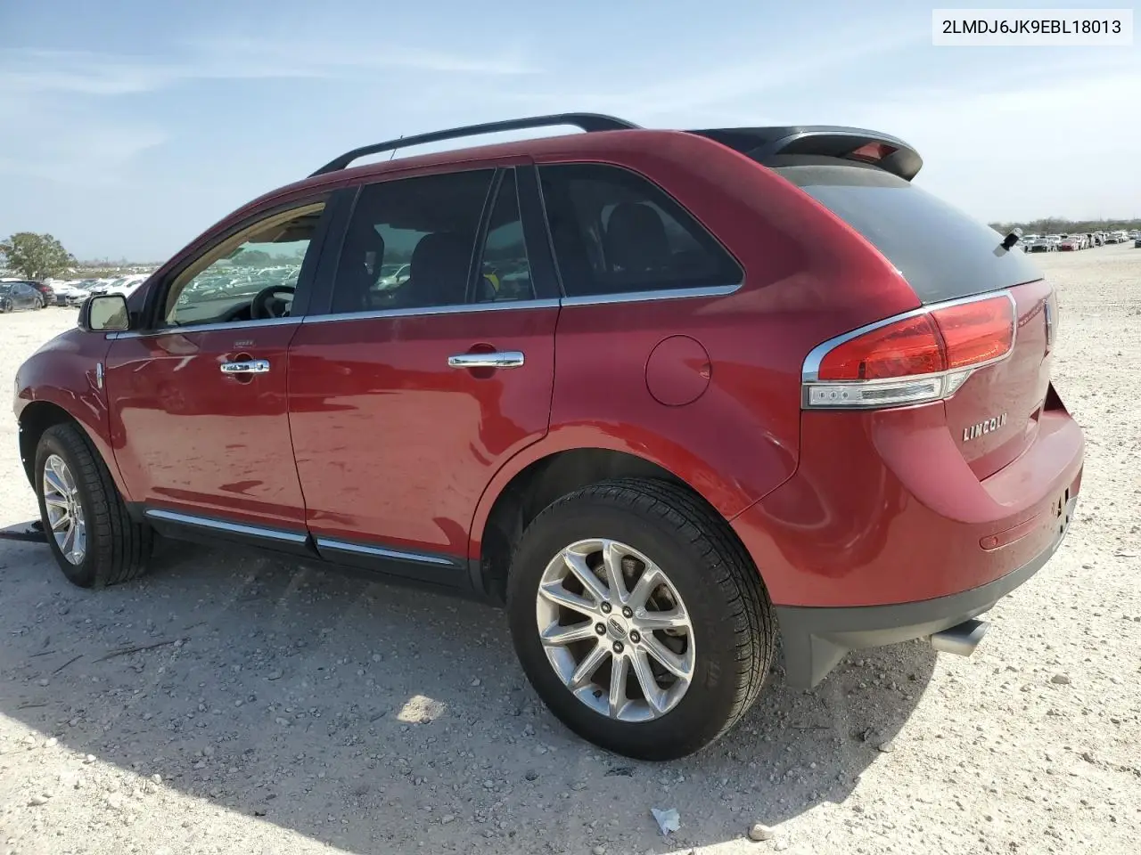 2014 Lincoln Mkx VIN: 2LMDJ6JK9EBL18013 Lot: 48315955