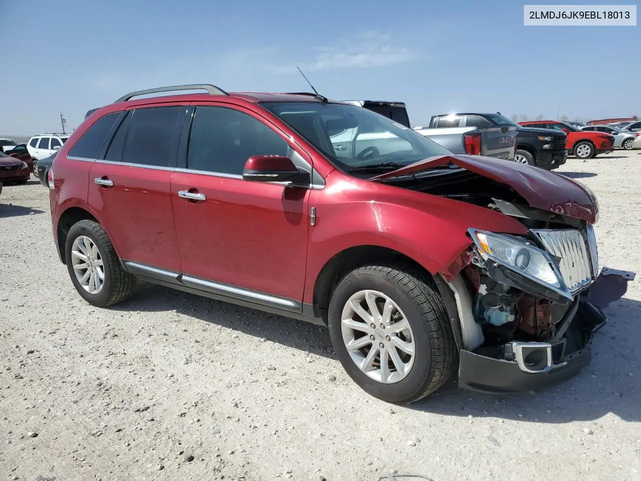 2014 Lincoln Mkx VIN: 2LMDJ6JK9EBL18013 Lot: 48315955