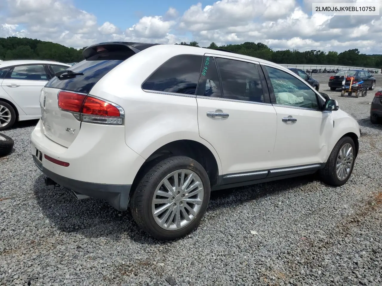 2014 Lincoln Mkx VIN: 2LMDJ6JK9EBL10753 Lot: 56136665