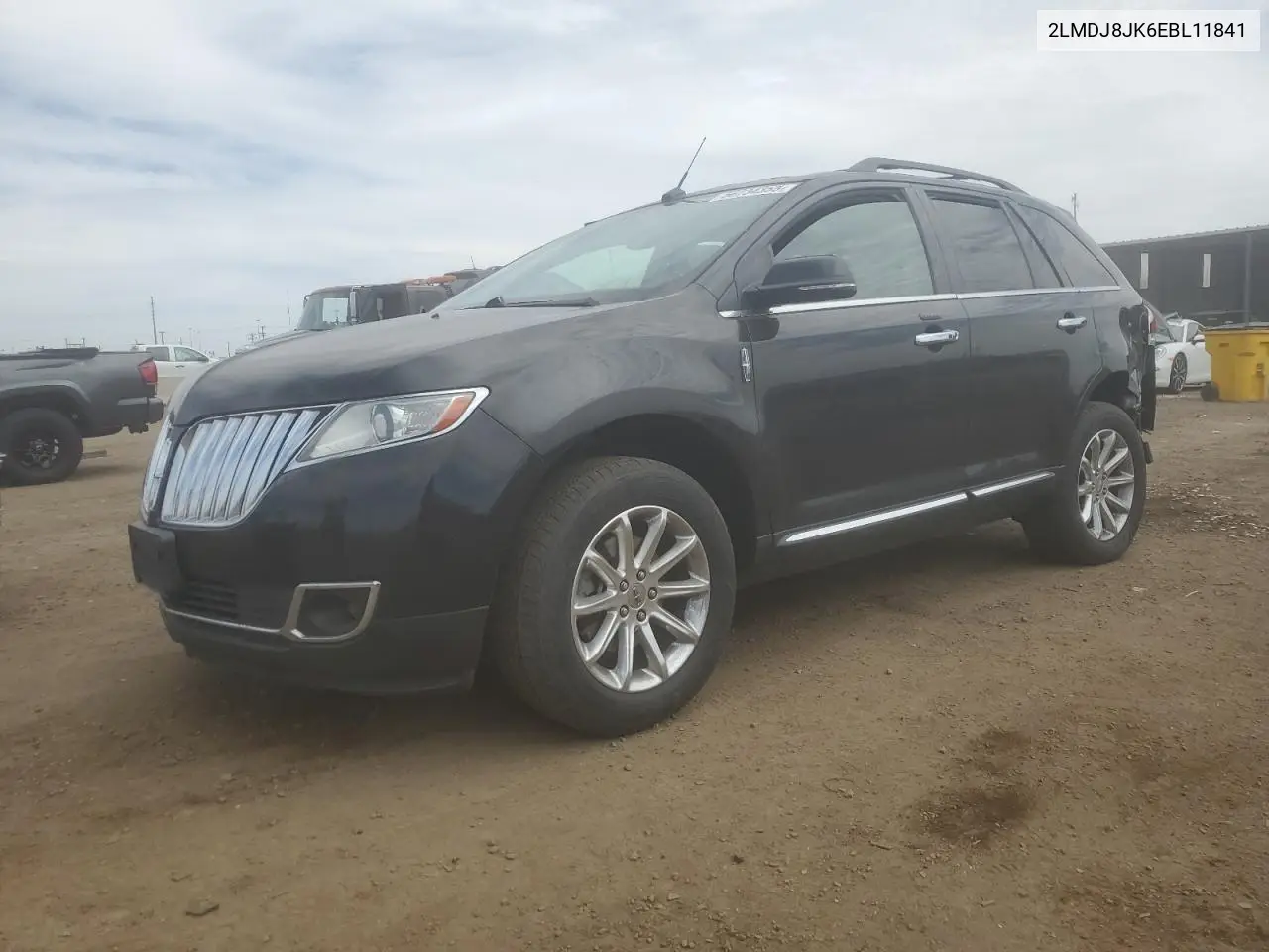2014 Lincoln Mkx VIN: 2LMDJ8JK6EBL11841 Lot: 56734355