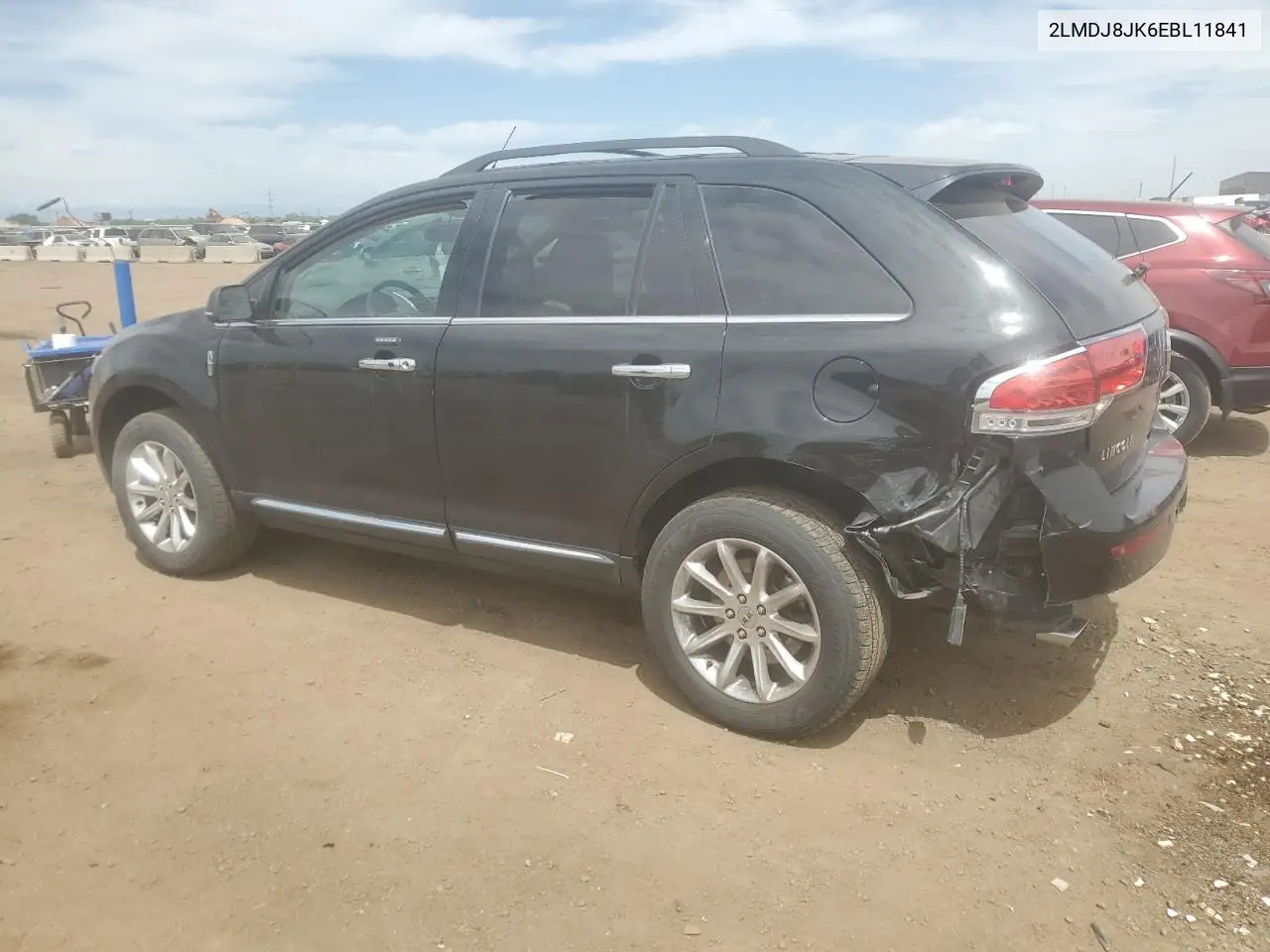 2014 Lincoln Mkx VIN: 2LMDJ8JK6EBL11841 Lot: 56734355