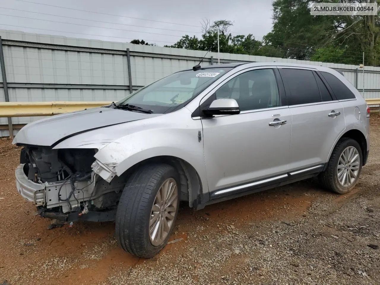 2014 Lincoln Mkx VIN: 2LMDJ8JK0EBL00544 Lot: 60845155