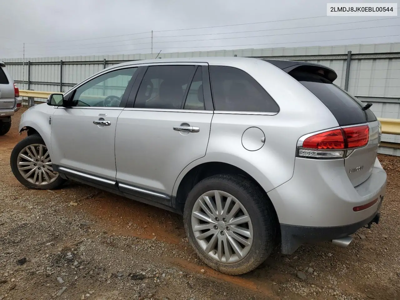 2014 Lincoln Mkx VIN: 2LMDJ8JK0EBL00544 Lot: 60845155