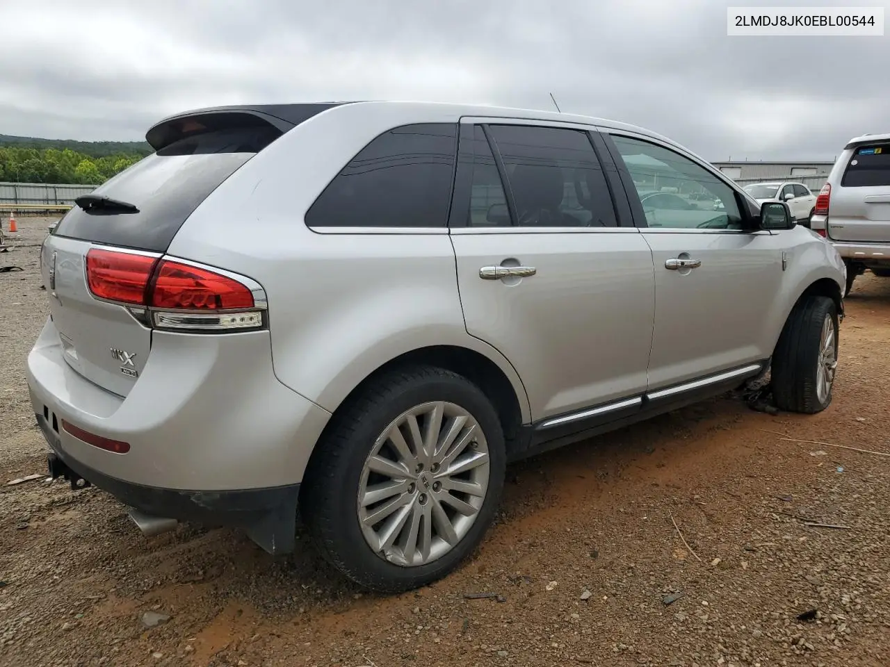 2014 Lincoln Mkx VIN: 2LMDJ8JK0EBL00544 Lot: 60845155