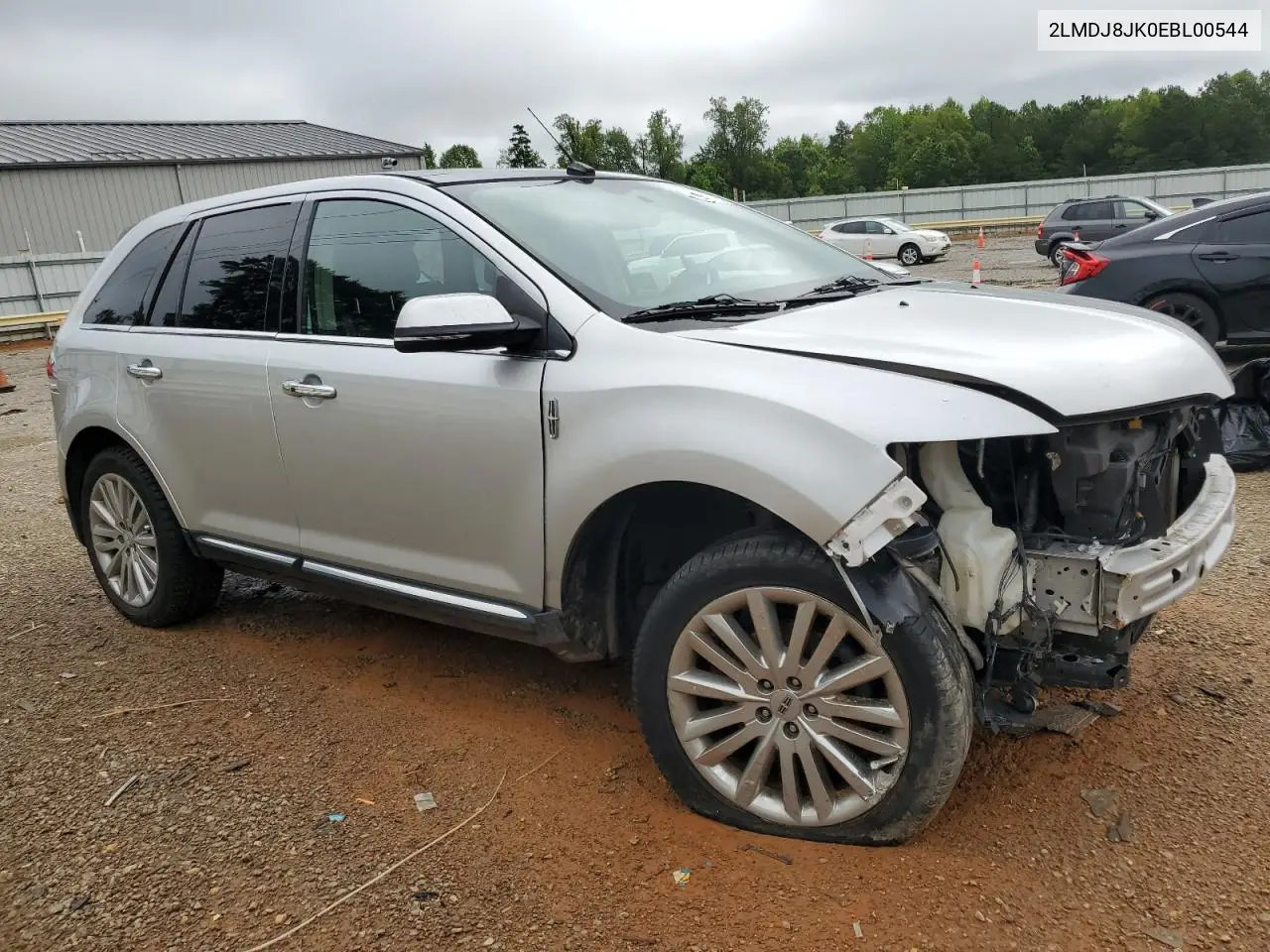 2014 Lincoln Mkx VIN: 2LMDJ8JK0EBL00544 Lot: 60845155