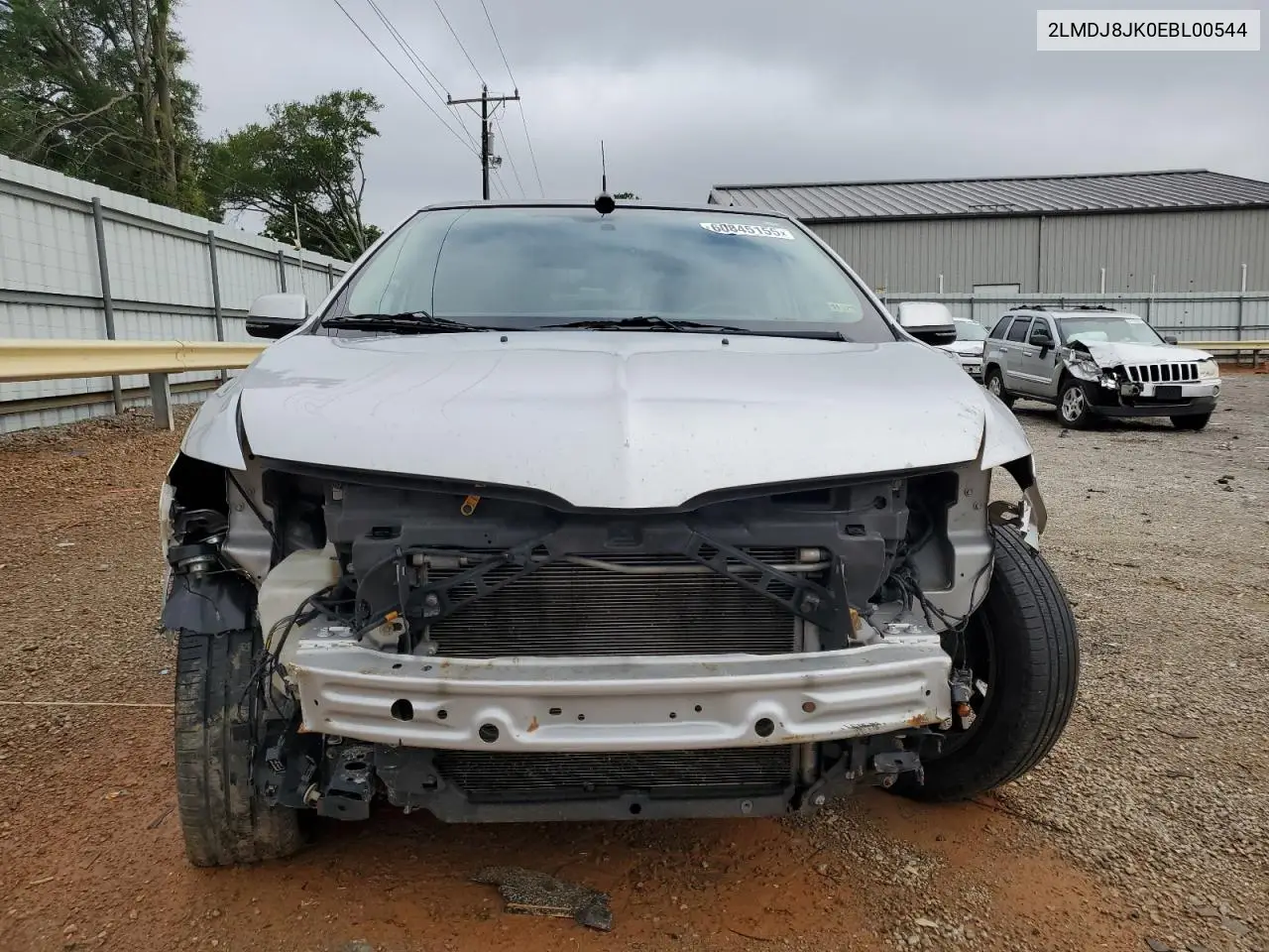 2014 Lincoln Mkx VIN: 2LMDJ8JK0EBL00544 Lot: 60845155