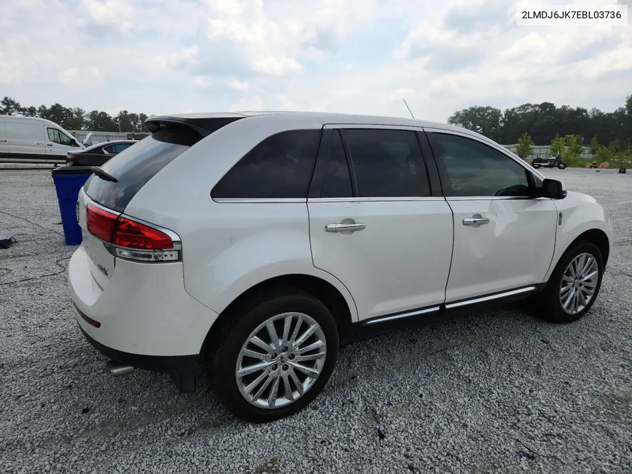 2014 Lincoln Mkx VIN: 2LMDJ6JK7EBL03736 Lot: 61658115