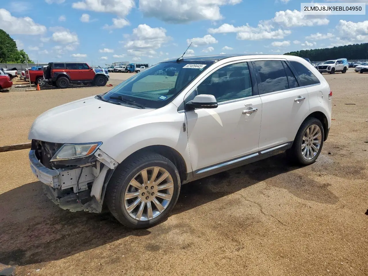 2014 Lincoln Mkx VIN: 2LMDJ8JK9EBL04950 Lot: 62409445