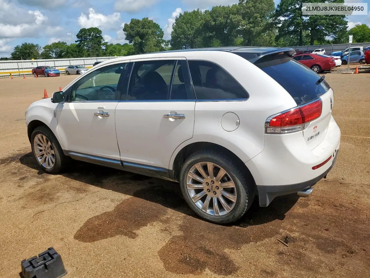 2014 Lincoln Mkx VIN: 2LMDJ8JK9EBL04950 Lot: 62409445