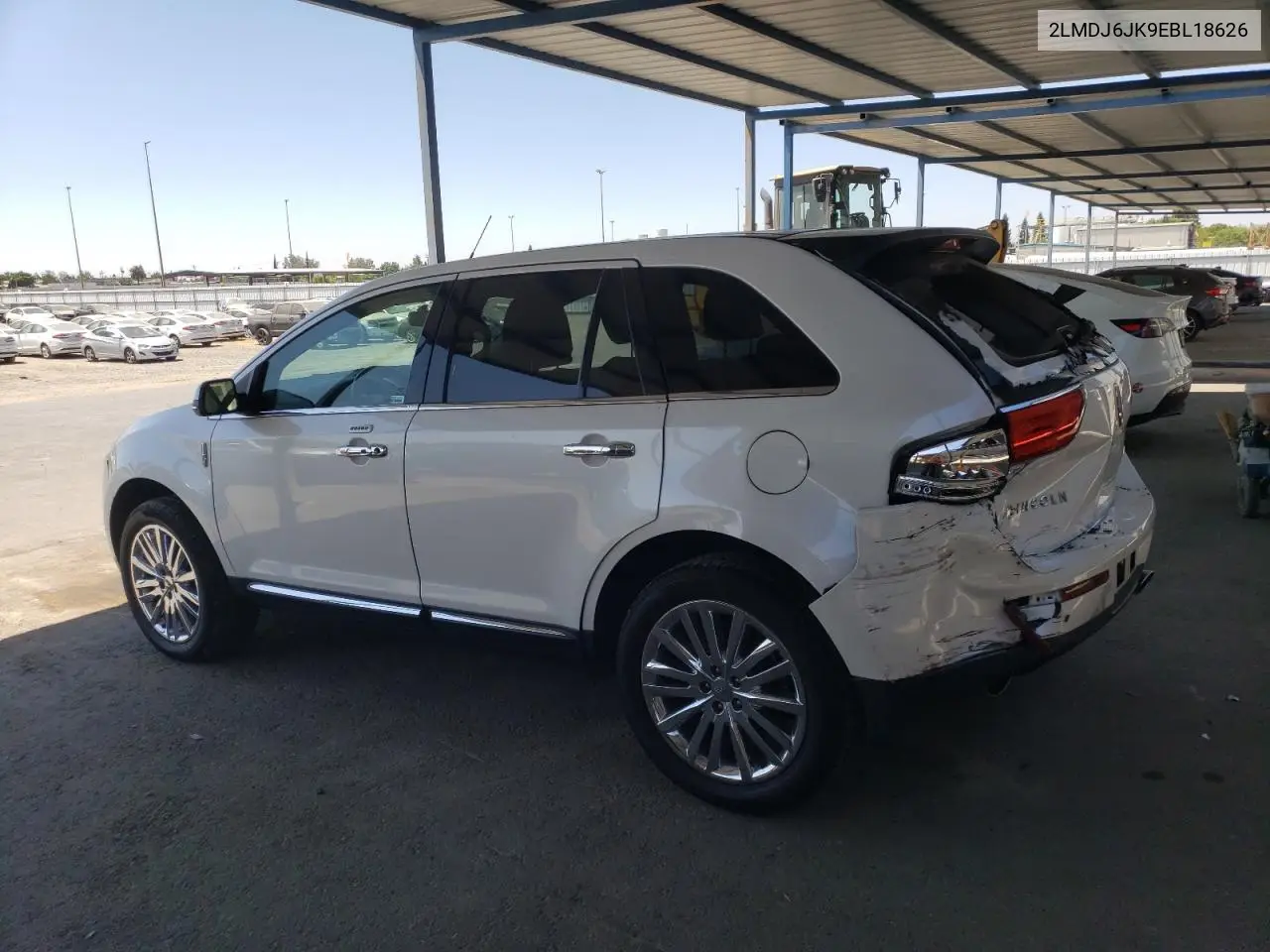 2014 Lincoln Mkx VIN: 2LMDJ6JK9EBL18626 Lot: 64808145