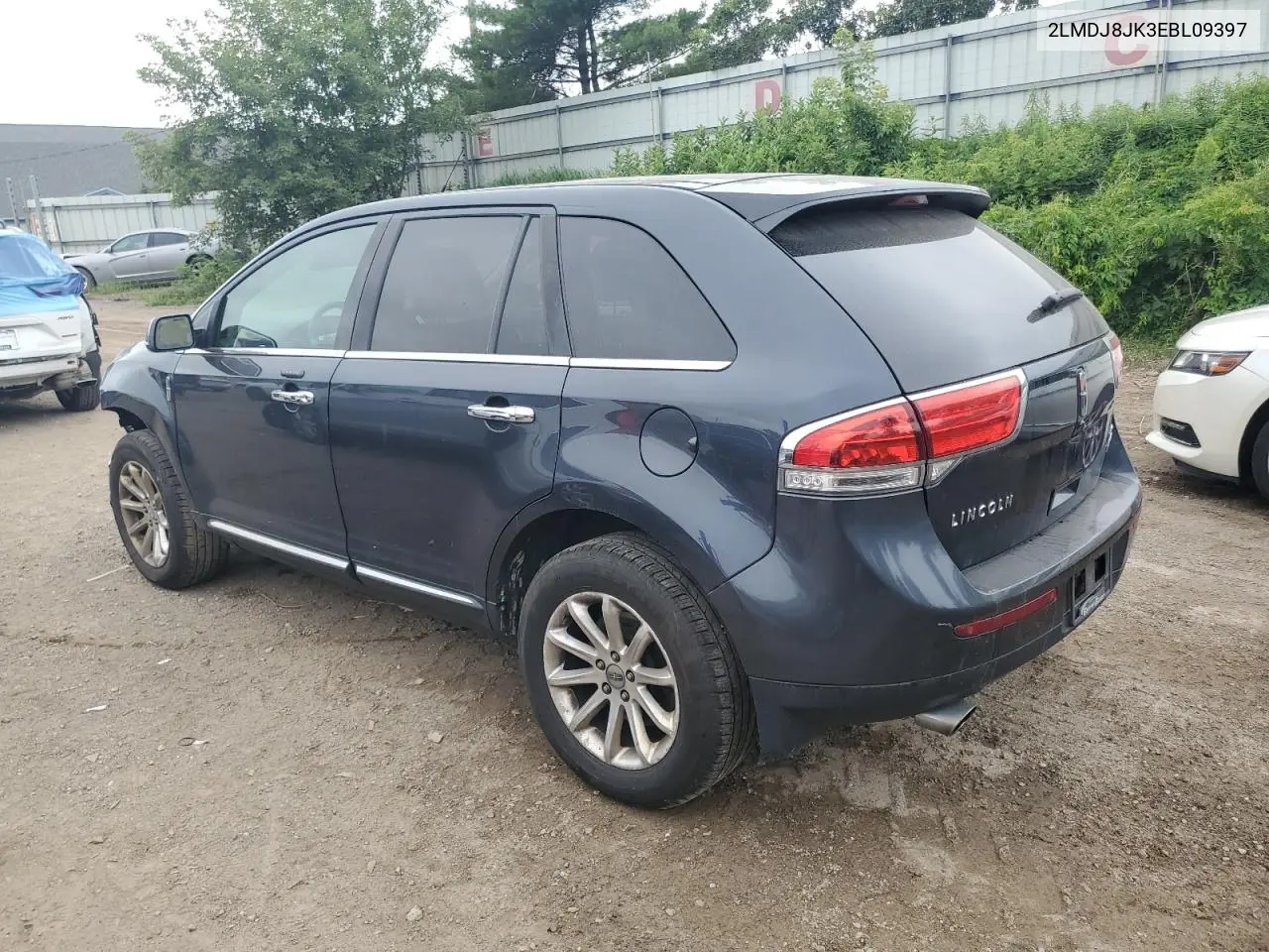 2014 Lincoln Mkx VIN: 2LMDJ8JK3EBL09397 Lot: 64994185