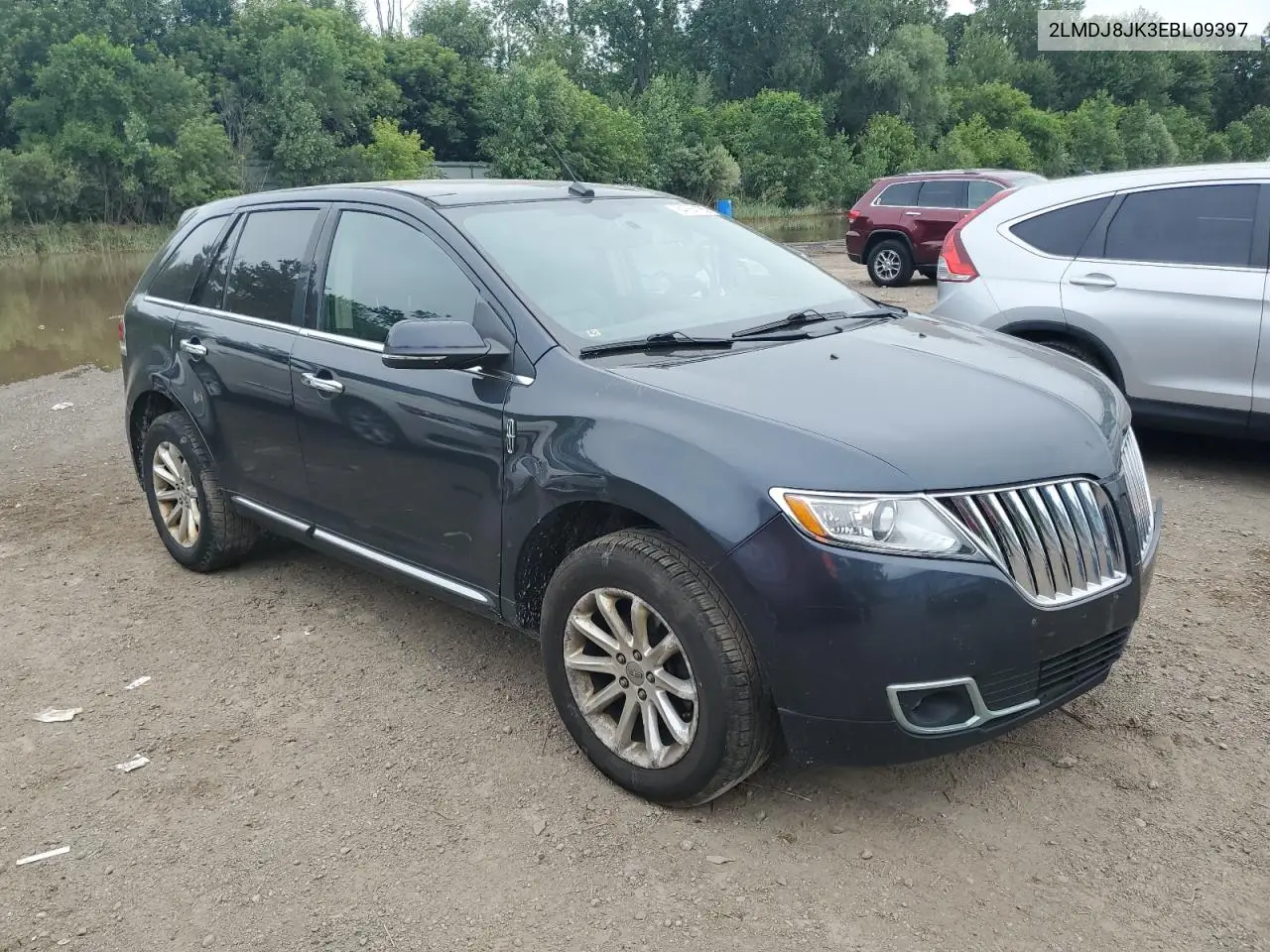 2014 Lincoln Mkx VIN: 2LMDJ8JK3EBL09397 Lot: 64994185
