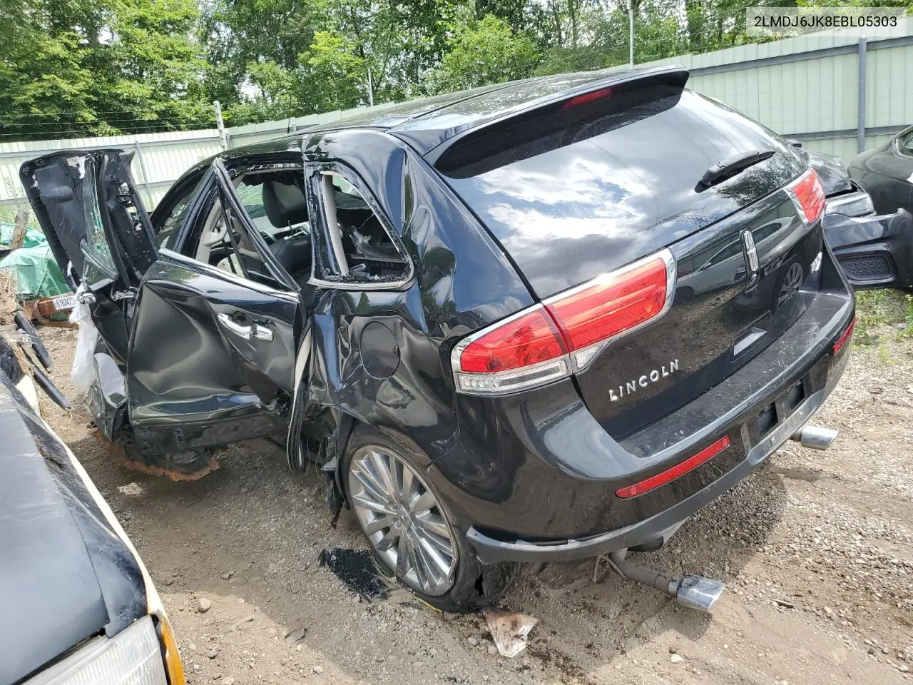 2014 Lincoln Mkx VIN: 2LMDJ6JK8EBL05303 Lot: 65466485