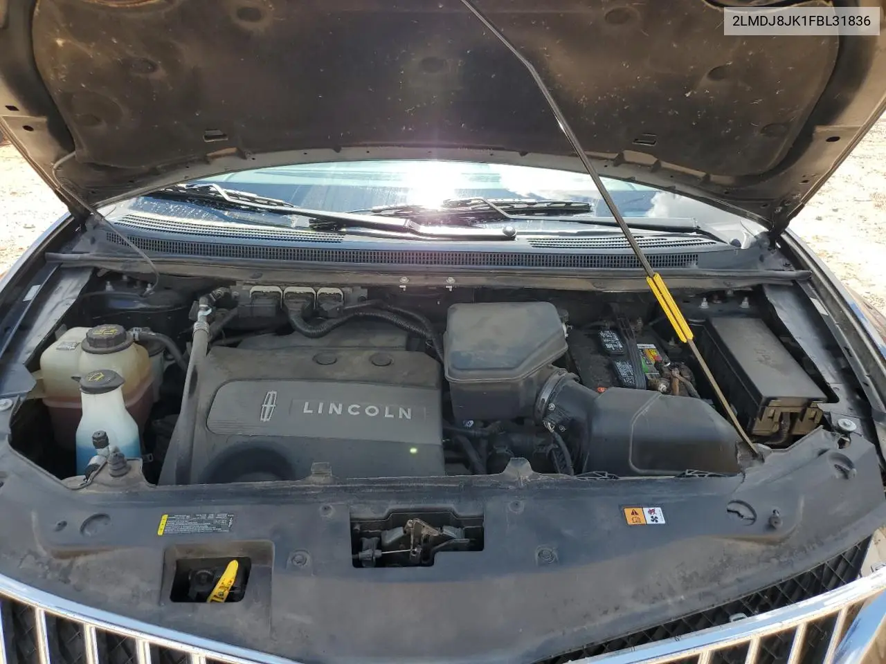 2015 Lincoln Mkx VIN: 2LMDJ8JK1FBL31836 Lot: 56241005