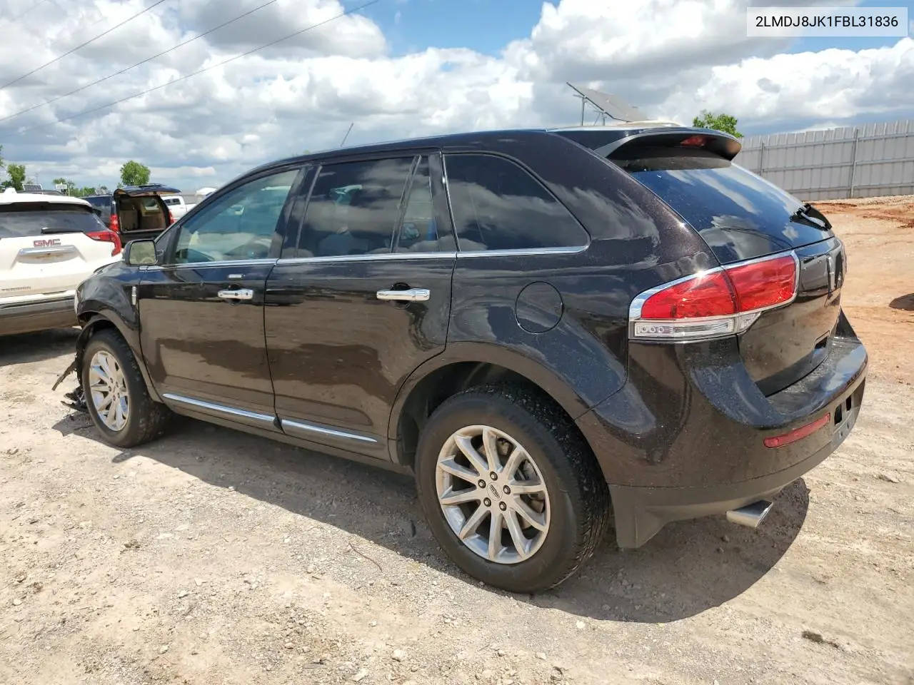 2015 Lincoln Mkx VIN: 2LMDJ8JK1FBL31836 Lot: 56241005