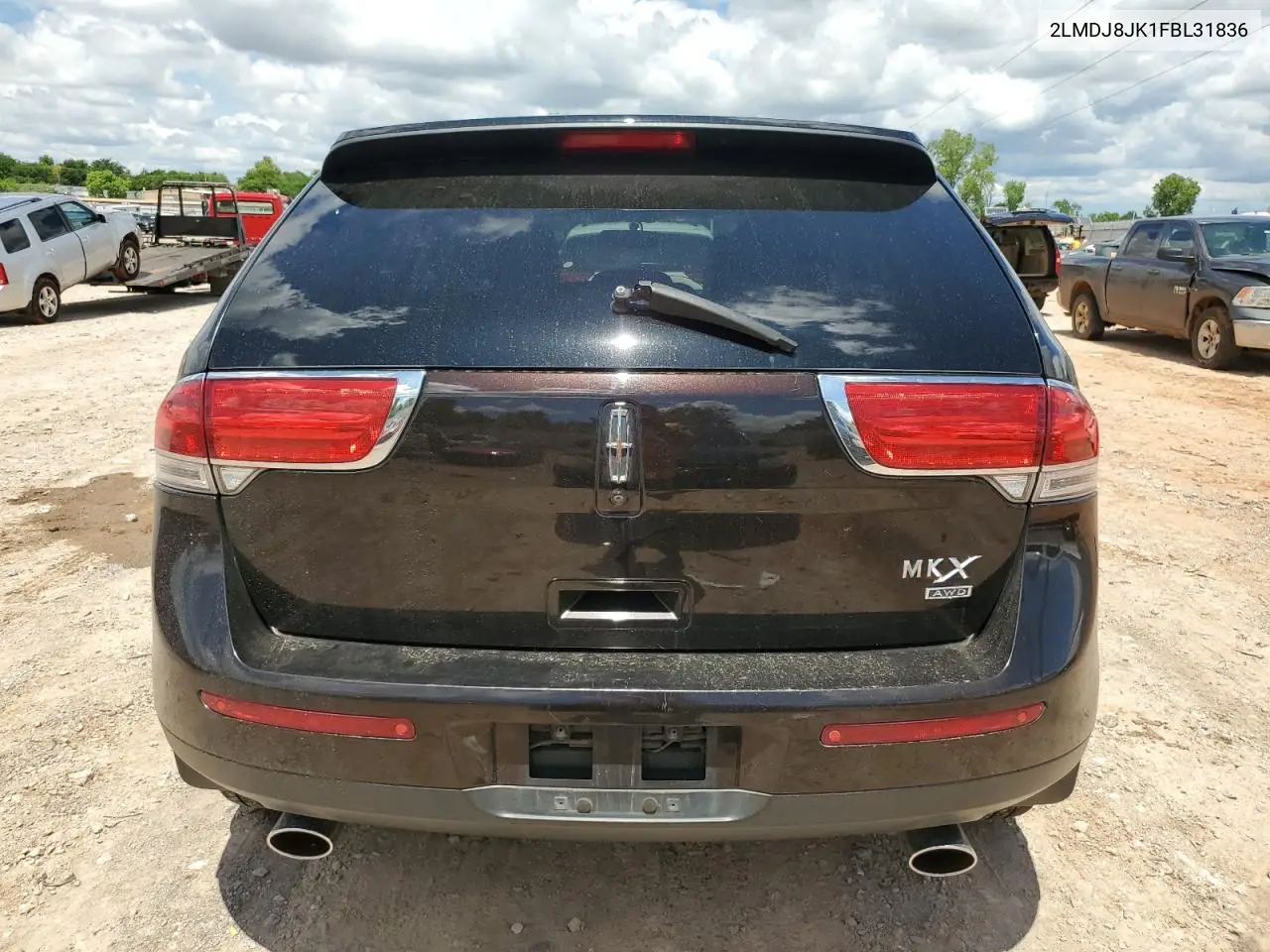 2015 Lincoln Mkx VIN: 2LMDJ8JK1FBL31836 Lot: 56241005