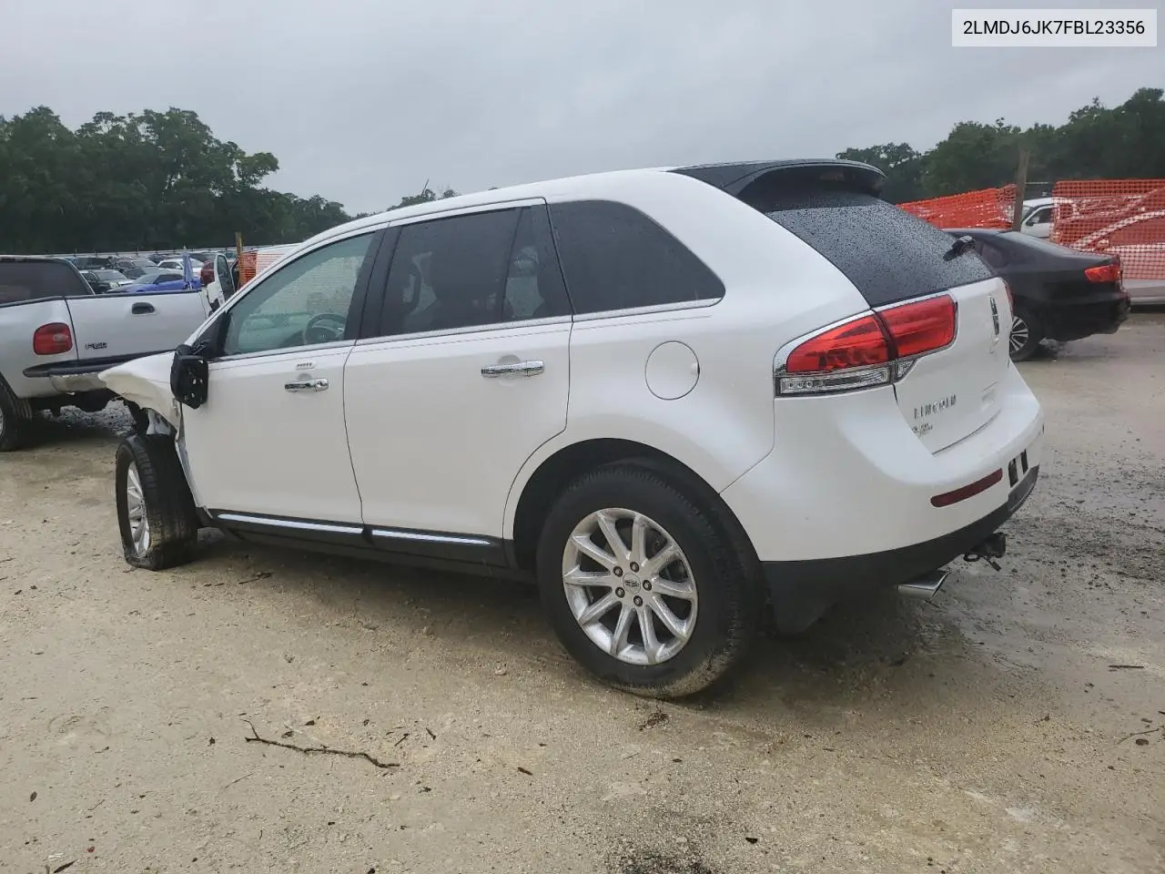 2015 Lincoln Mkx VIN: 2LMDJ6JK7FBL23356 Lot: 56653295