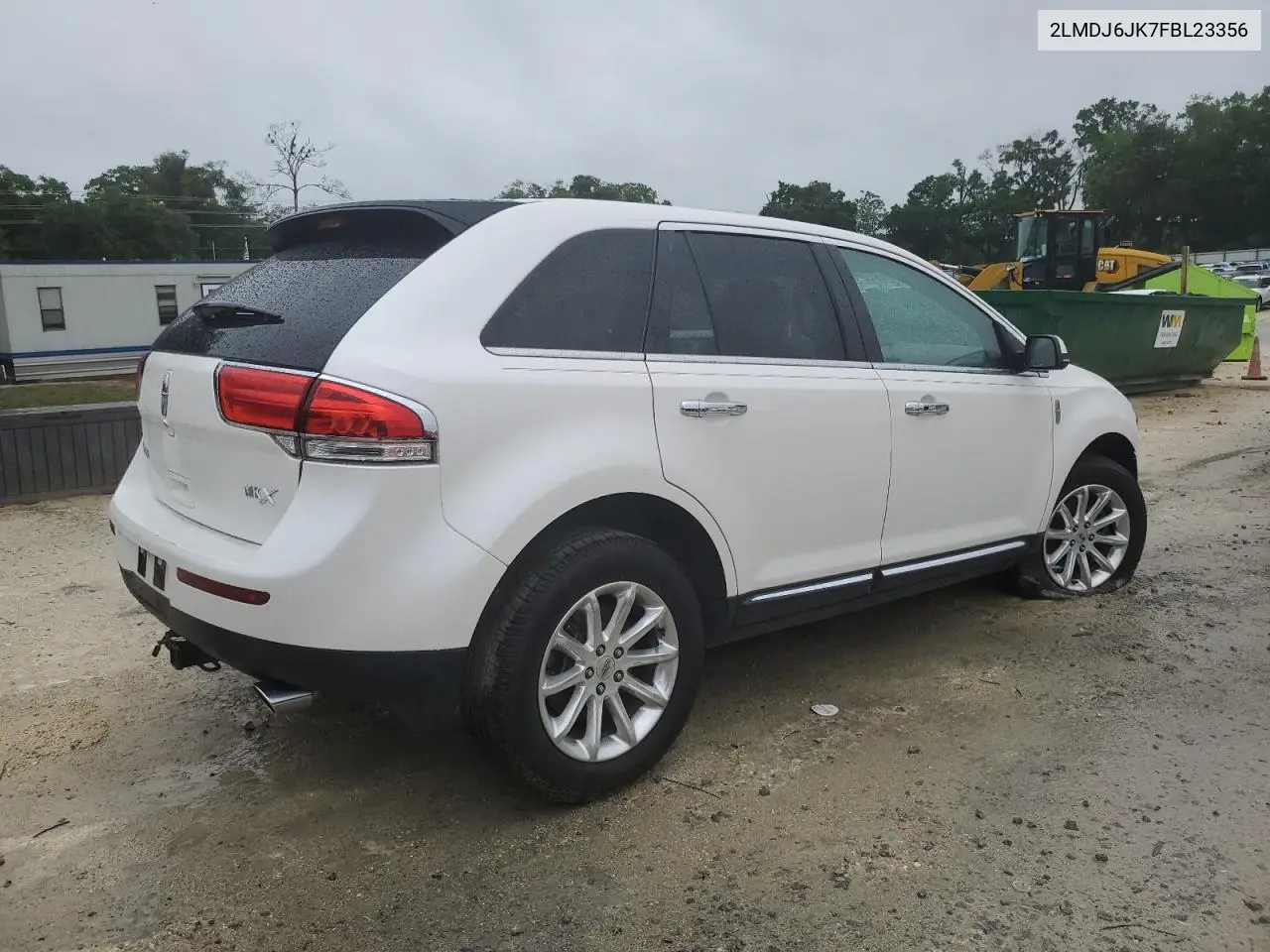 2015 Lincoln Mkx VIN: 2LMDJ6JK7FBL23356 Lot: 56653295