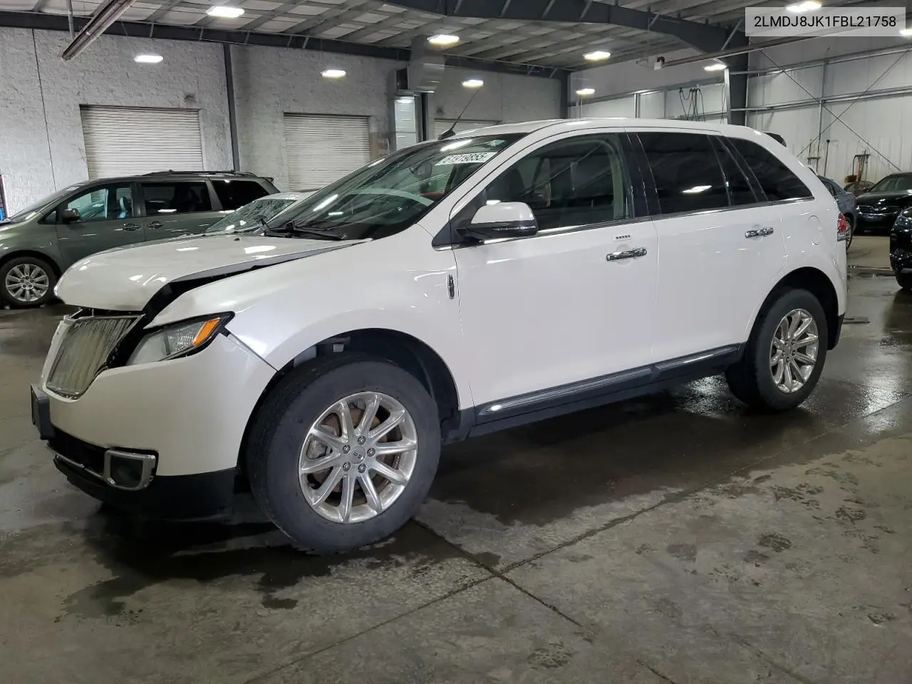 2015 Lincoln Mkx VIN: 2LMDJ8JK1FBL21758 Lot: 61919855