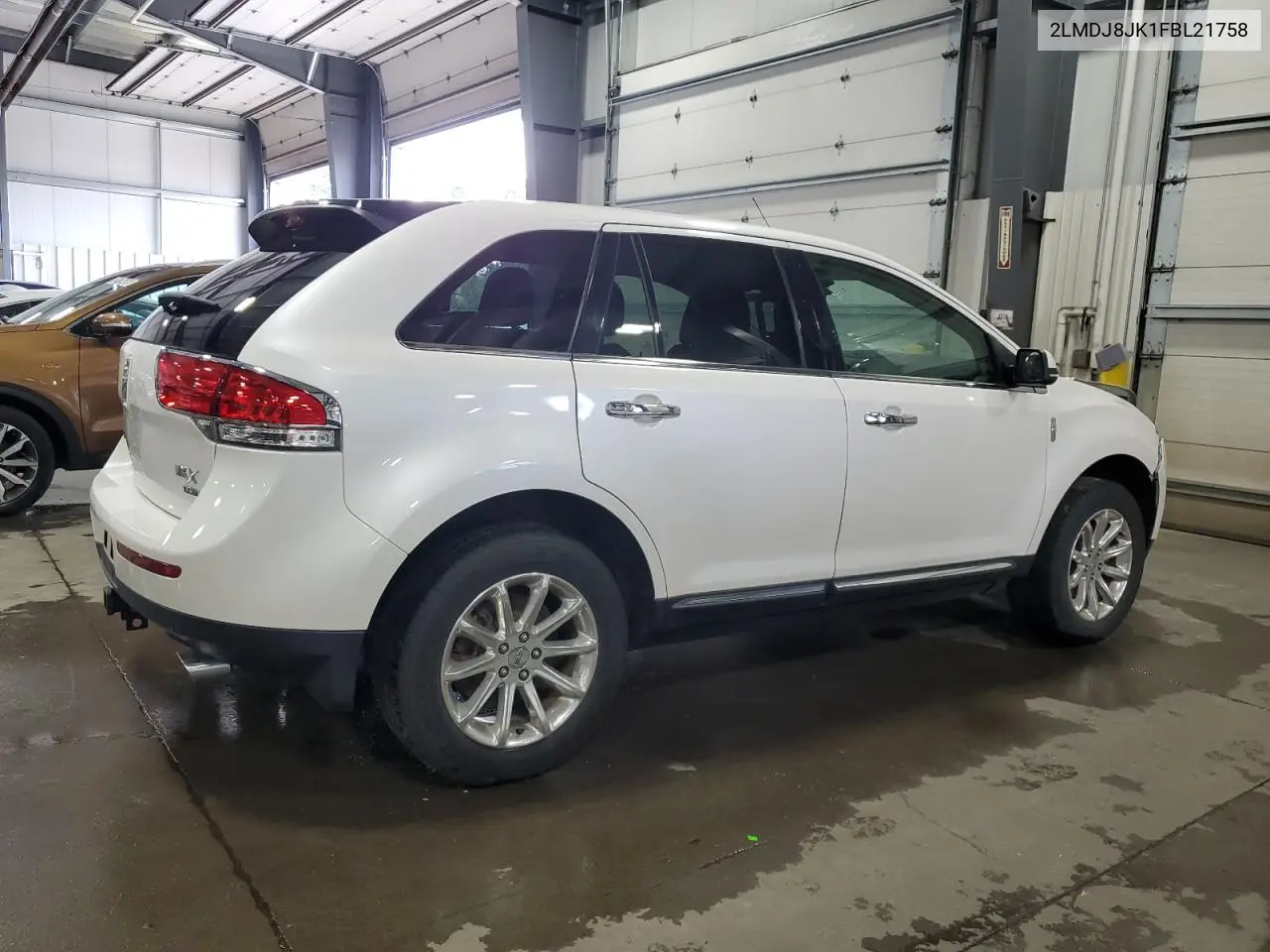 2015 Lincoln Mkx VIN: 2LMDJ8JK1FBL21758 Lot: 61919855