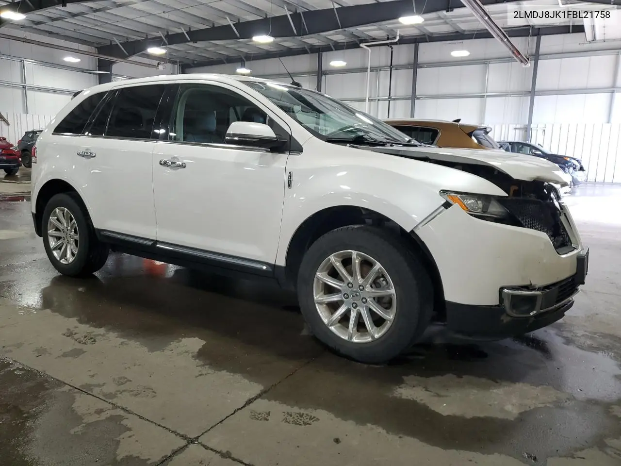 2015 Lincoln Mkx VIN: 2LMDJ8JK1FBL21758 Lot: 61919855