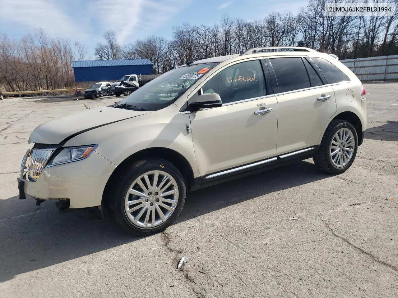 2015 Lincoln Mkx VIN: 2LMDJ6JK2FBL31994 Lot: 88520725