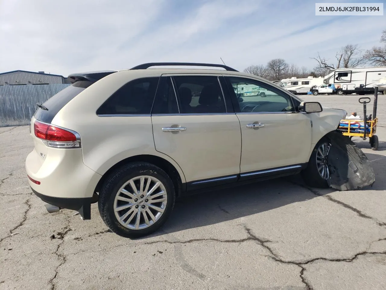 2015 Lincoln Mkx VIN: 2LMDJ6JK2FBL31994 Lot: 88520725