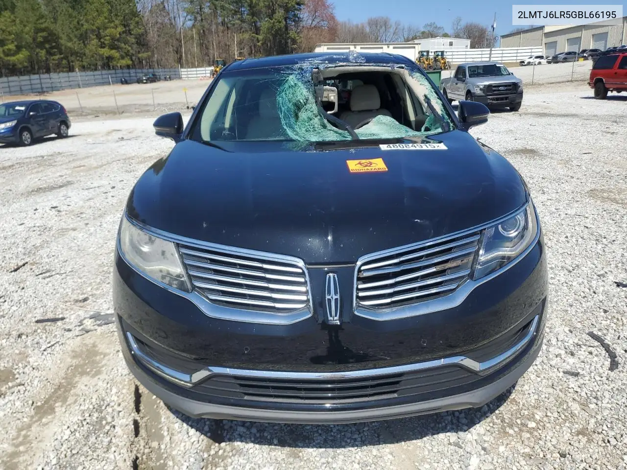 2016 Lincoln Mkx Reserve VIN: 2LMTJ6LR5GBL66195 Lot: 48084915