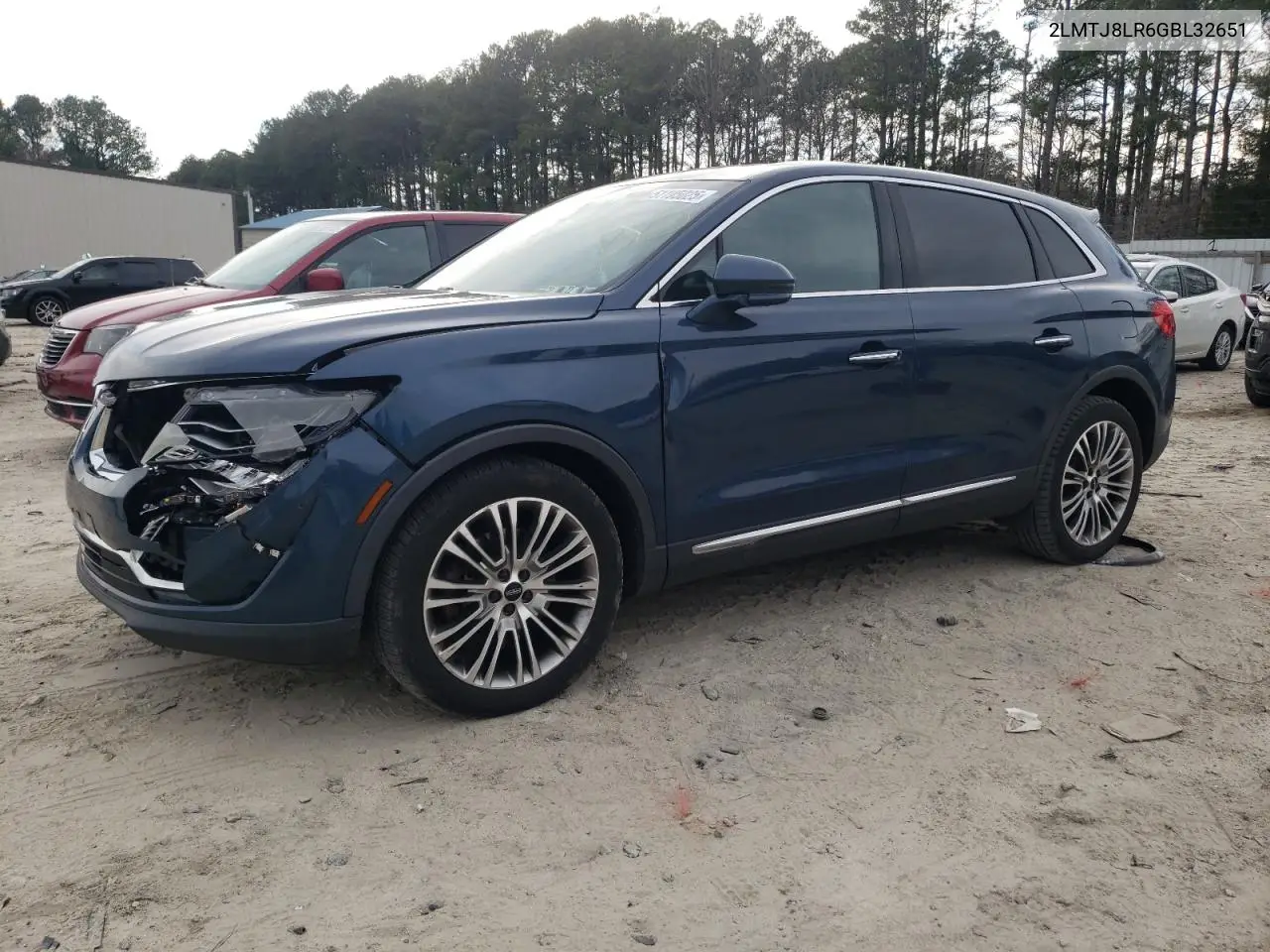 2016 Lincoln Mkx Reserve VIN: 2LMTJ8LR6GBL32651 Lot: 51105025