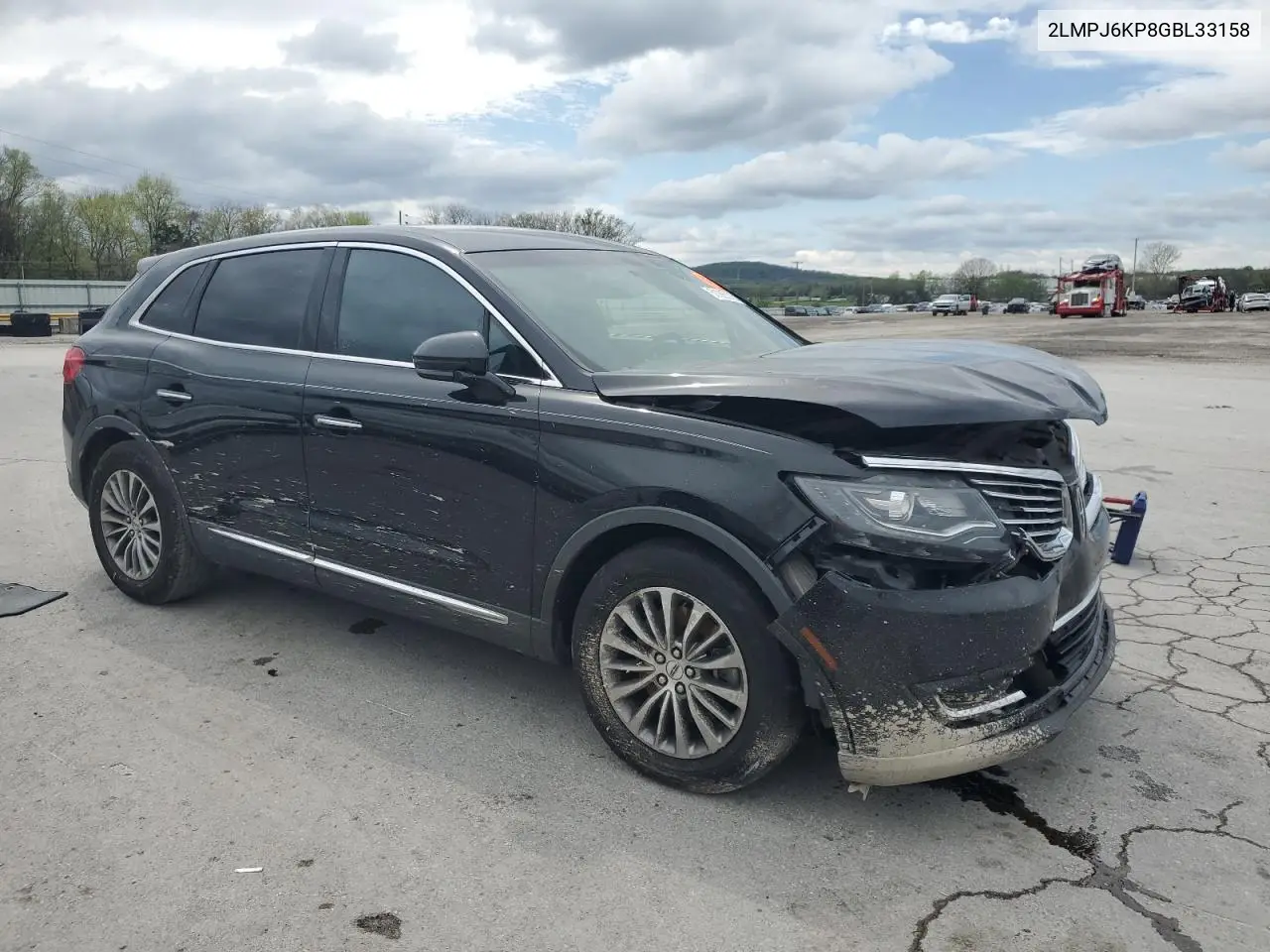 2016 Lincoln Mkx Select VIN: 2LMPJ6KP8GBL33158 Lot: 51385375