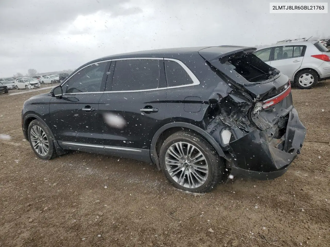 2016 Lincoln Mkx Reserve VIN: 2LMTJ8LR6GBL21763 Lot: 52076805
