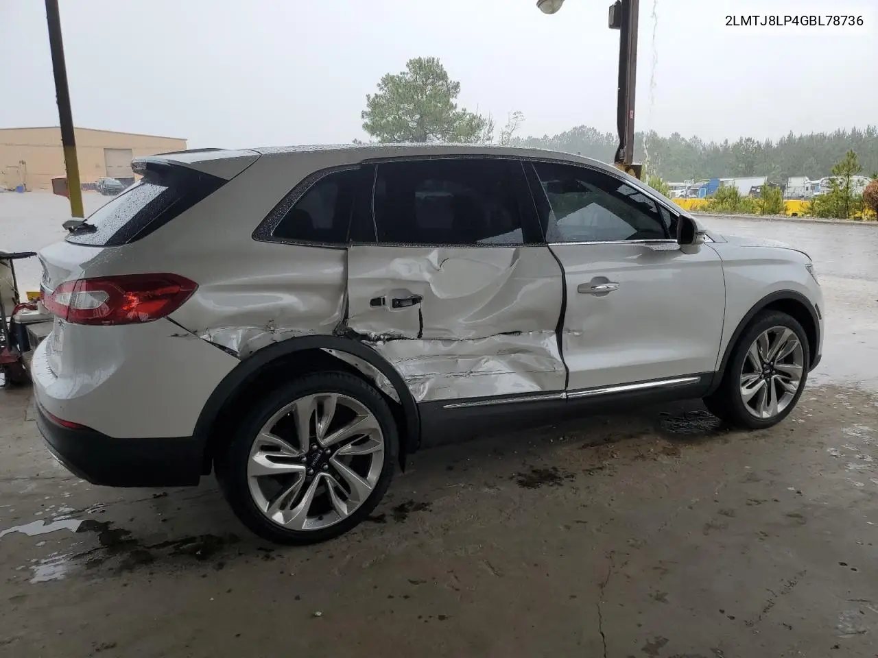 2016 Lincoln Mkx Reserve VIN: 2LMTJ8LP4GBL78736 Lot: 53084845