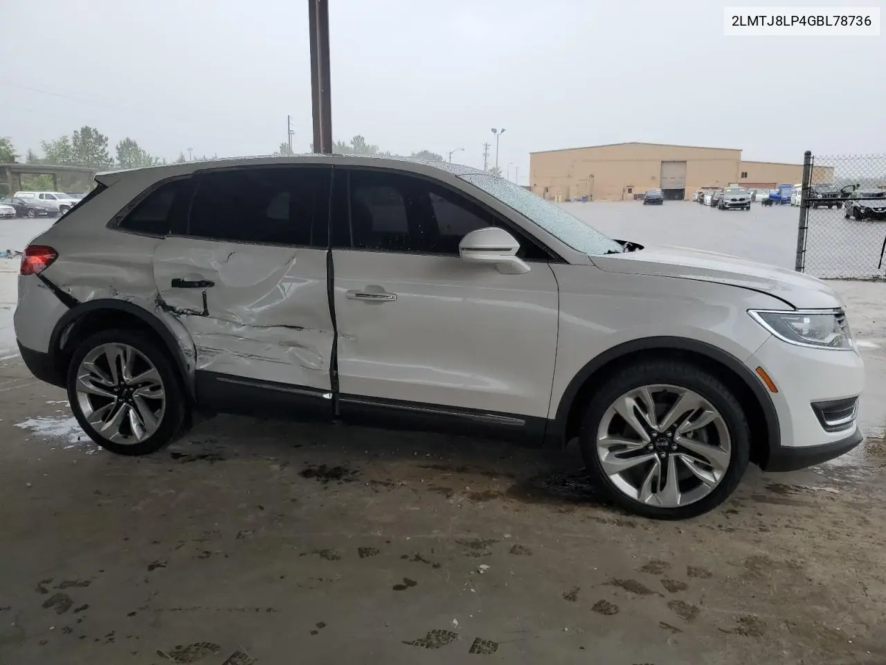 2016 Lincoln Mkx Reserve VIN: 2LMTJ8LP4GBL78736 Lot: 53084845