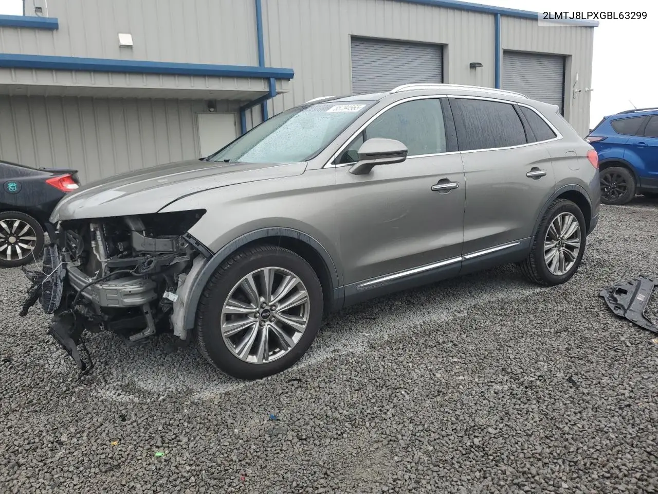 2016 Lincoln Mkx Reserve VIN: 2LMTJ8LPXGBL63299 Lot: 55794565