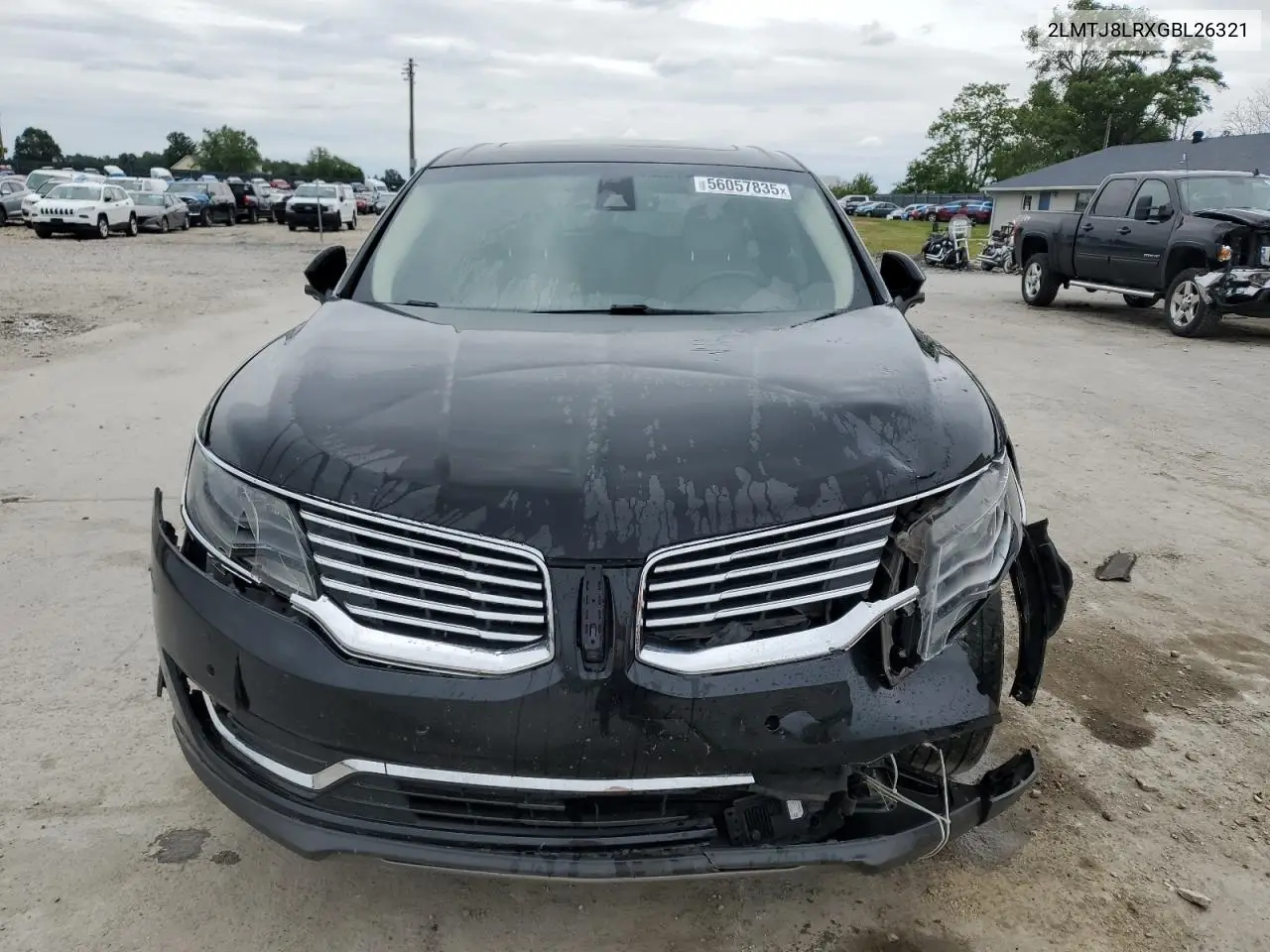 2016 Lincoln Mkx Reserve VIN: 2LMTJ8LRXGBL26321 Lot: 56057835