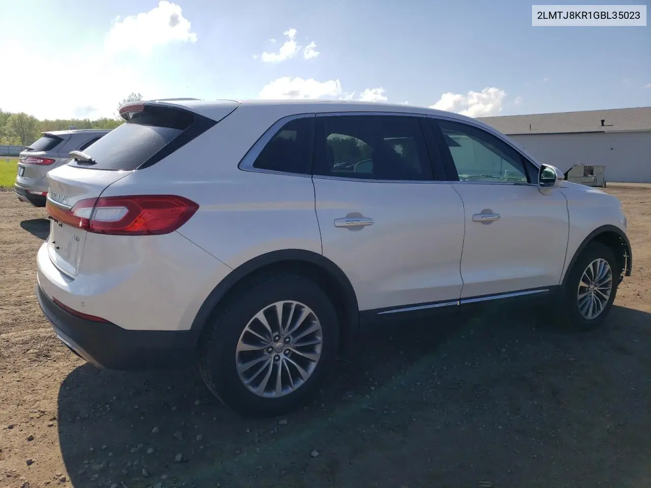 2016 Lincoln Mkx Select VIN: 2LMTJ8KR1GBL35023 Lot: 56361425